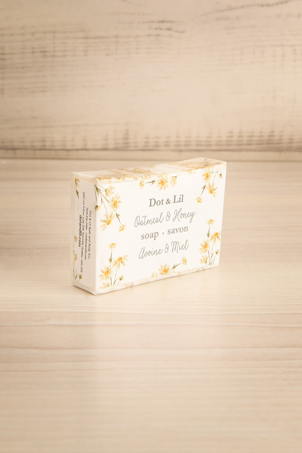 Oatmeal & Honey Soap | Maison garçonne side view