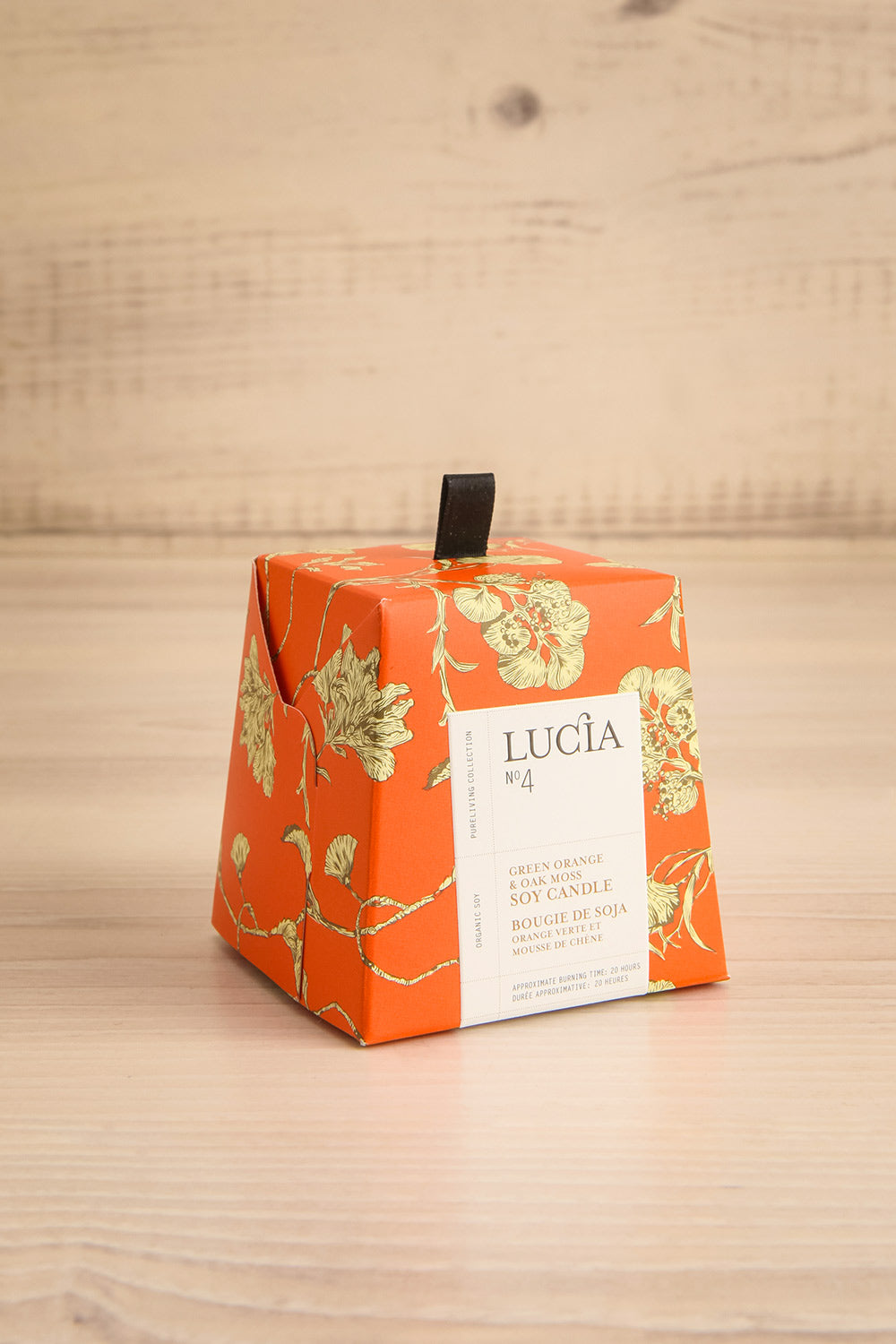 Green Orange and Oak Moss Candle by Lucia - 2 Options | Maison garçonne small box