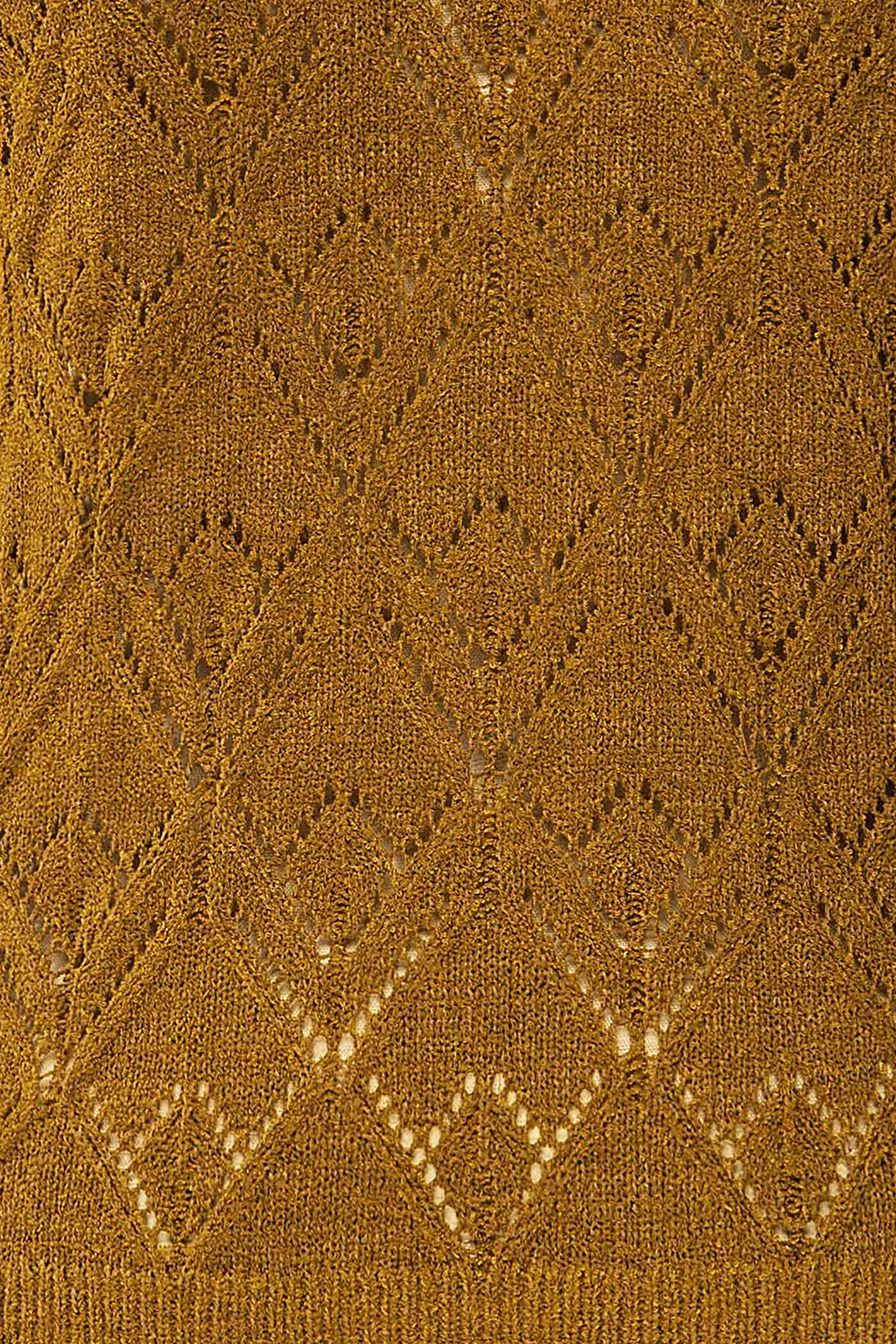 fabric view of Paimpol Olive Short-Sleeve Knit Top at La petite garçonne