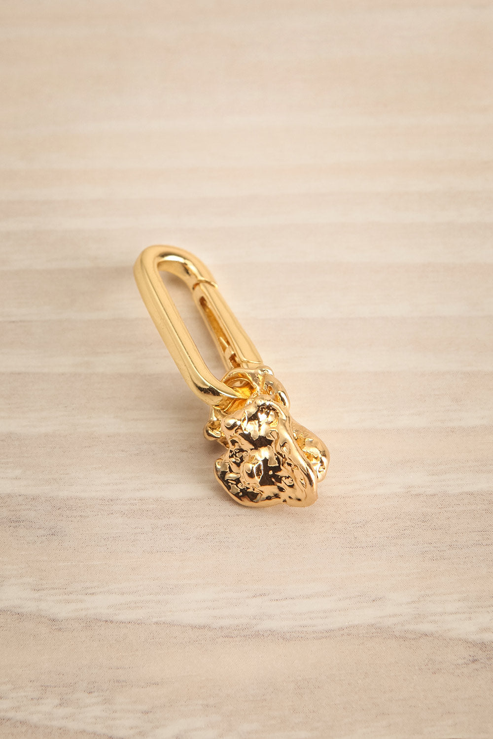 Palaestra Gold Gold-Plated Stone Charm | La petite garçonne