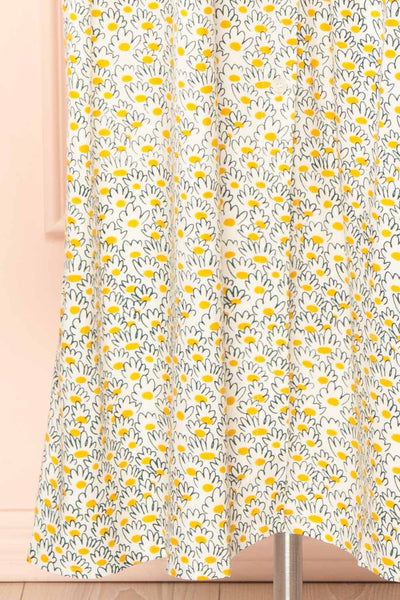 Palotta Long Daisy Print Button-Up Dress | La petite garçonne bottom