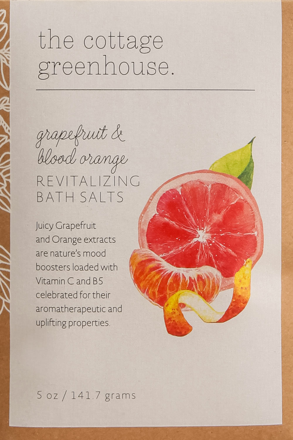 Grapefruit & Blood Orange Bath Salts | Maison garçonne close-up