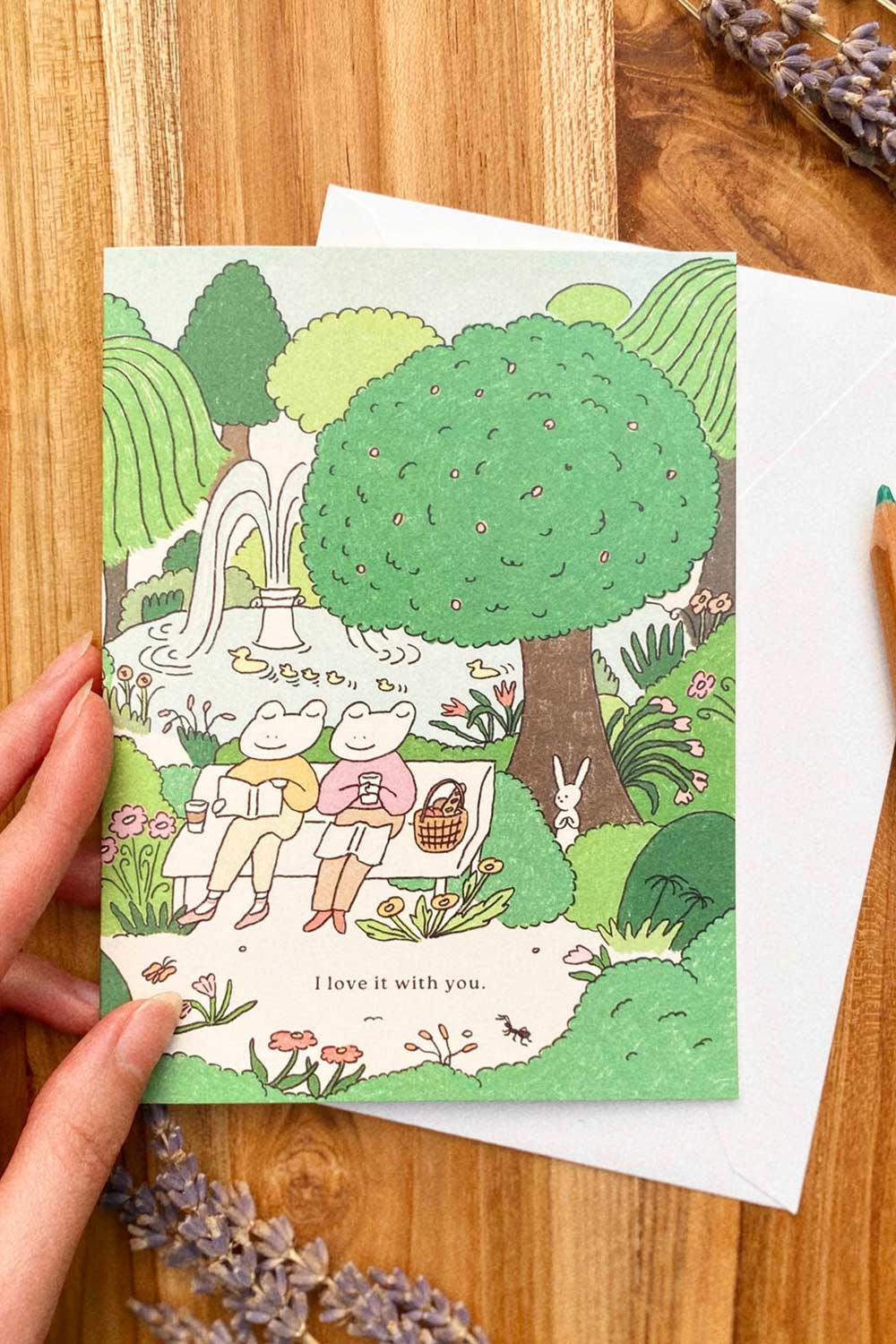 Peaceful Park | Greeting Card