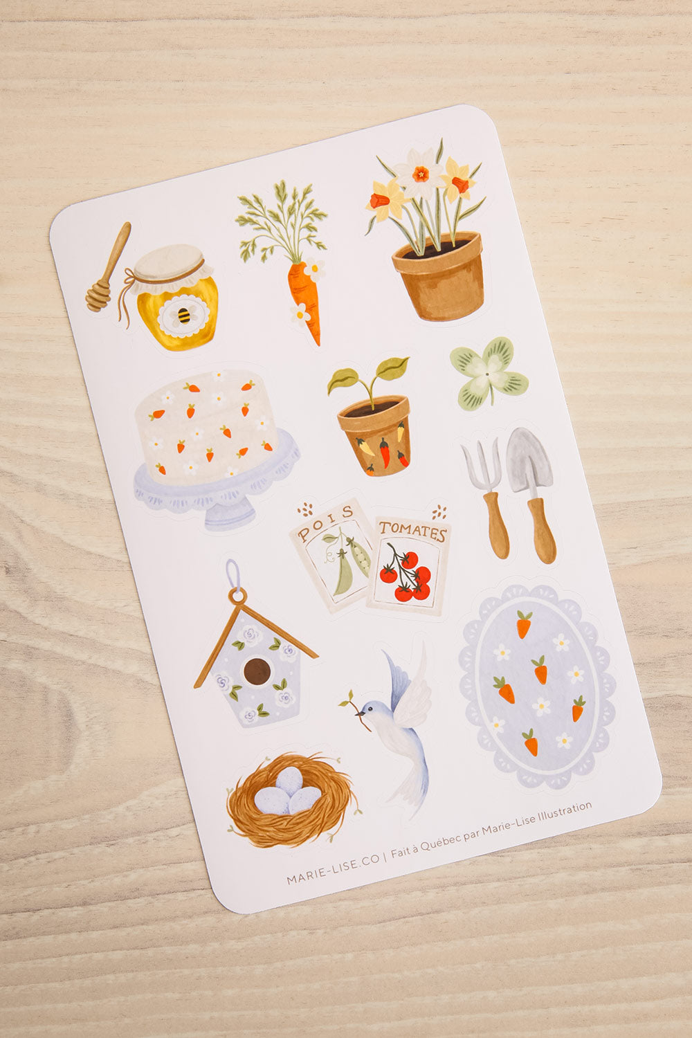 Gardening Love Sticker Sheet | Maison garçonne view