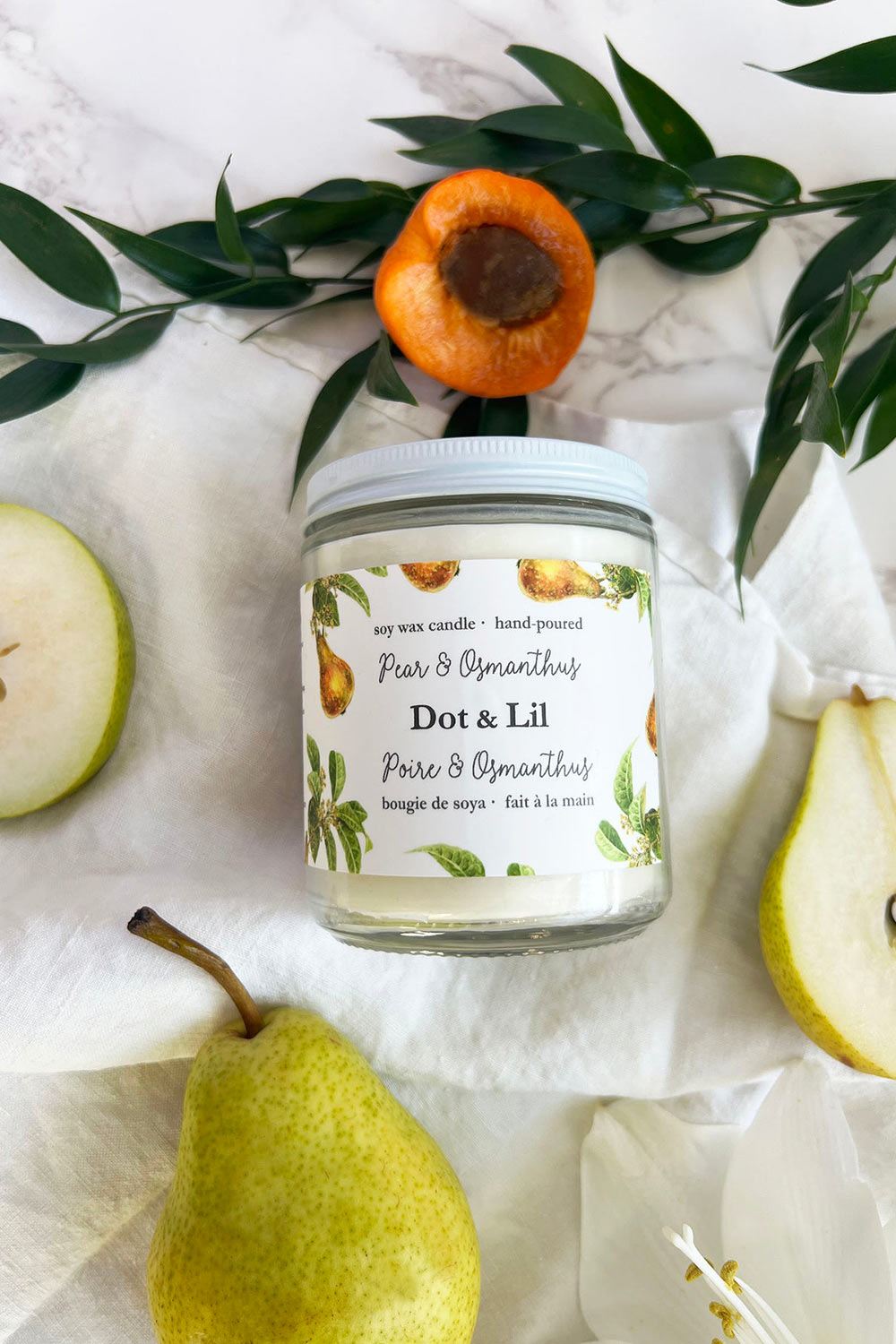 Pear and Osmanthus Candle | Maison garçonne flat