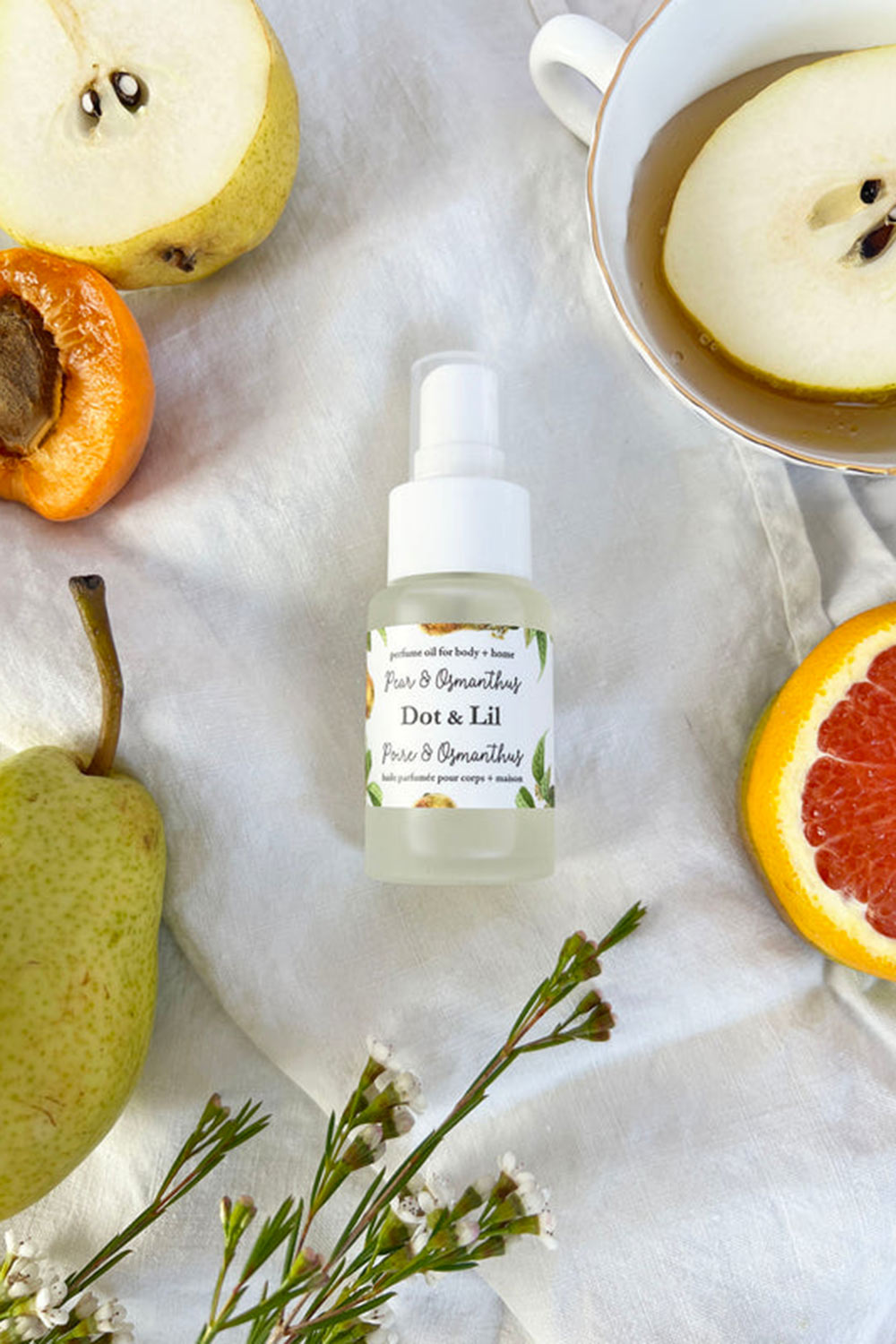 Pear and Osmanthus Perfume Oil | Maison garçonne flat