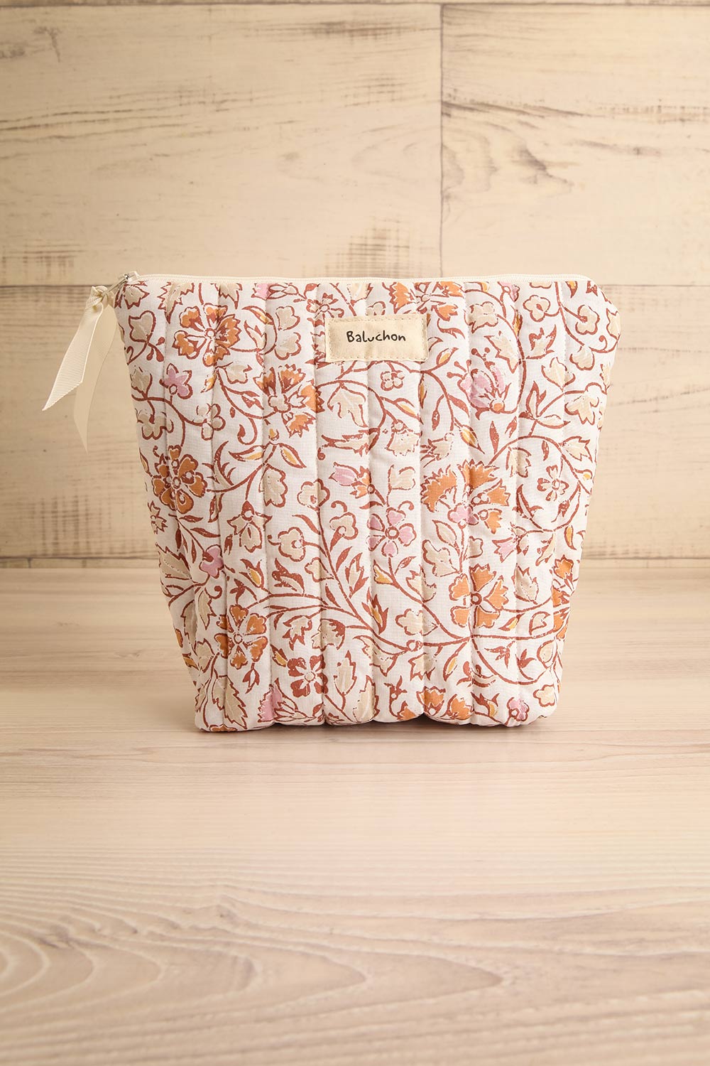 Pesanteur Ivory Floral Cosmetic Bag - 2 Options | Maison garçonne tall