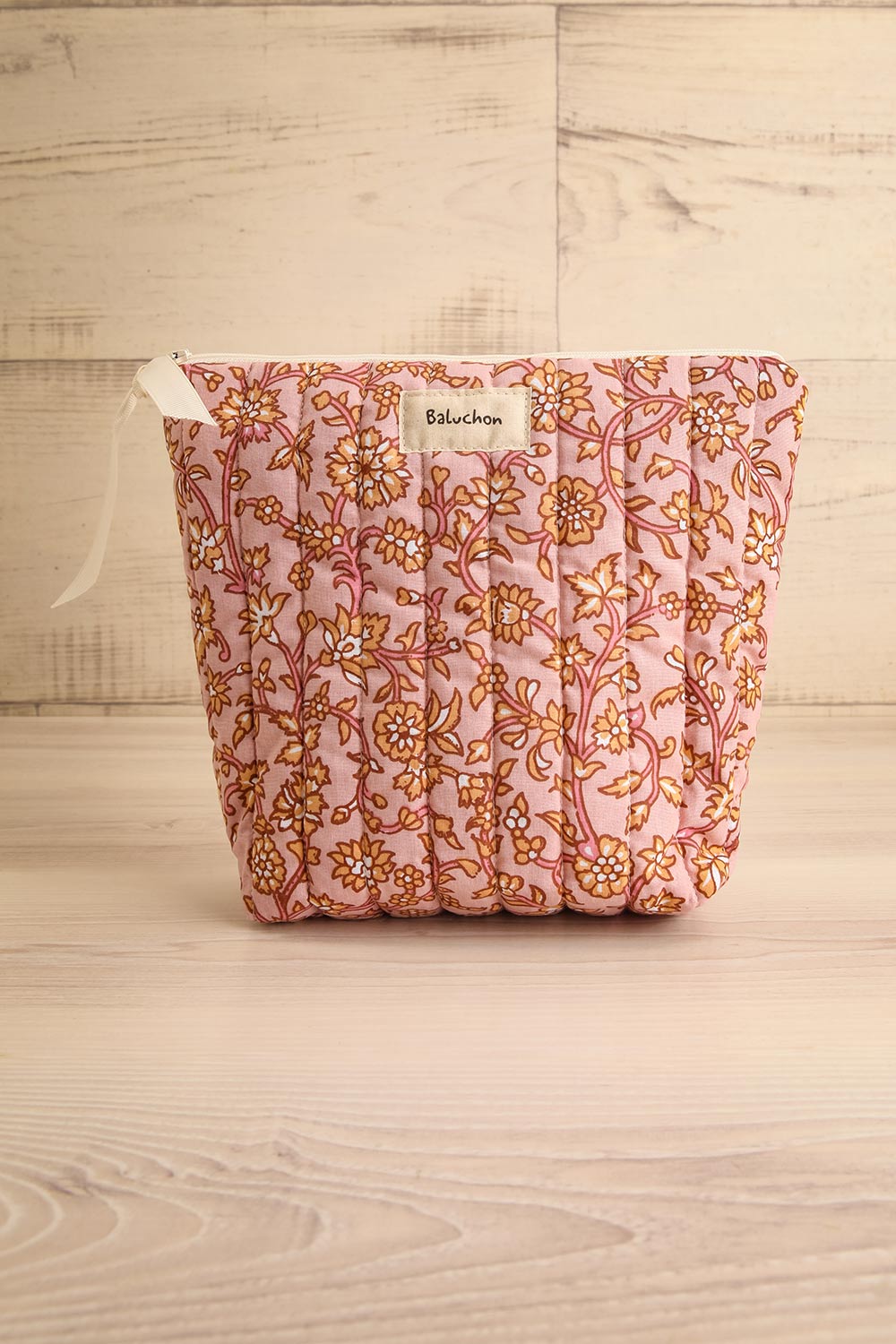 Pesanteur Pink Floral Cosmetic Bag - 2 Options | Maison garçonne tall