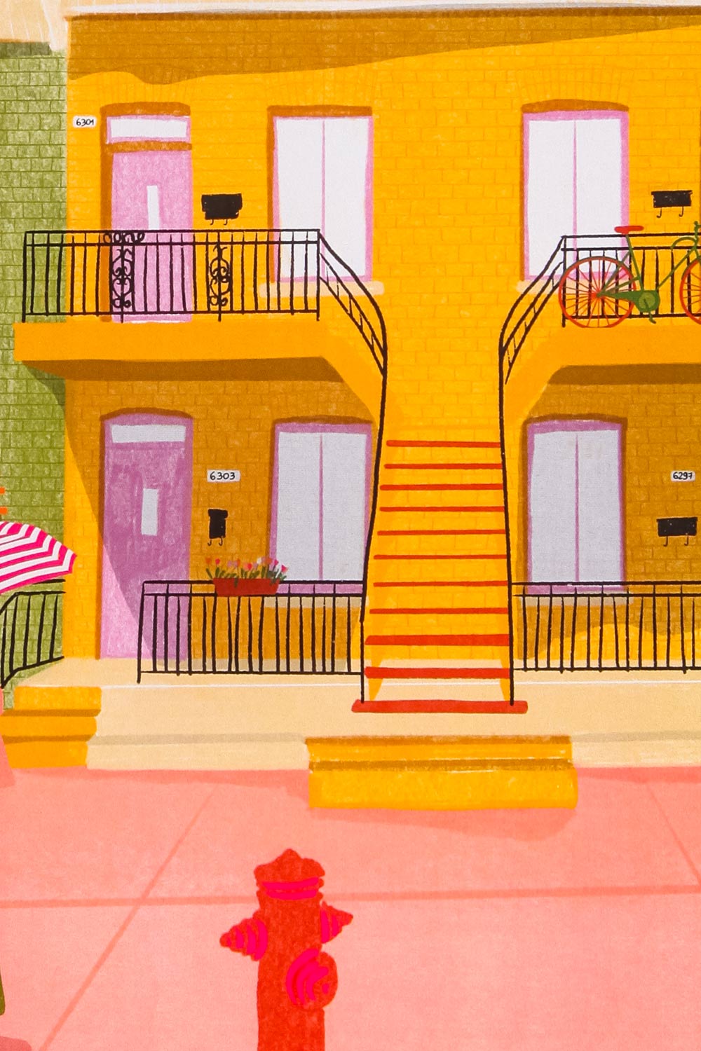 Petite-Patrie Art Print No Text - 2 Options | Maison garçonne details