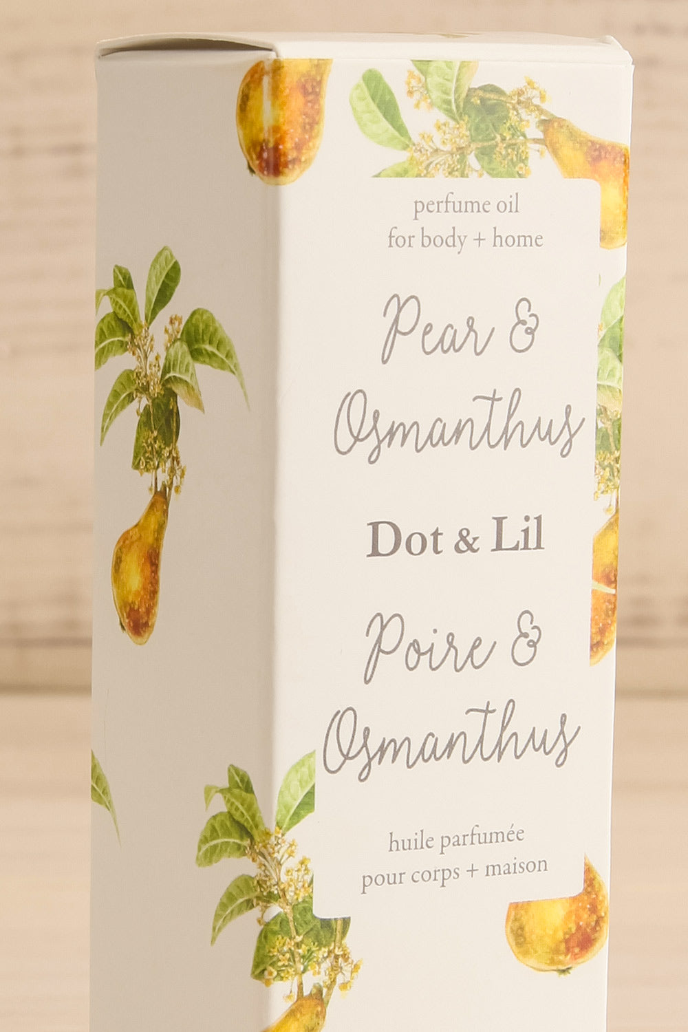 Pear and Osmanthus Perfume Oil | Maison garçonne