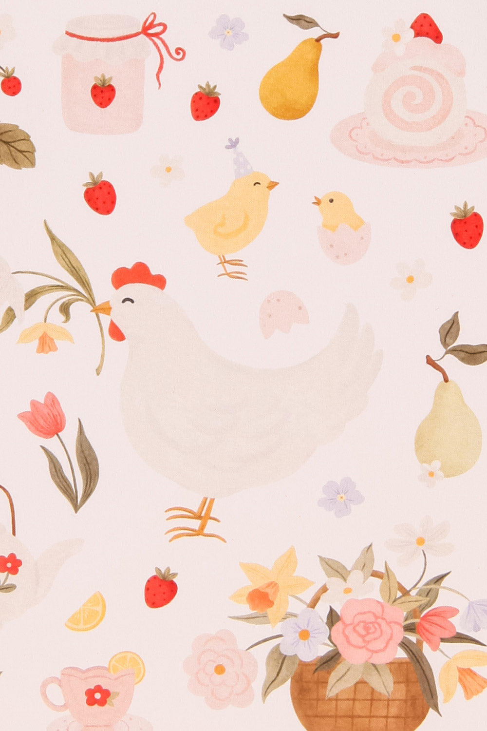 POULE DU PRINTEMPS | CARTE close-up