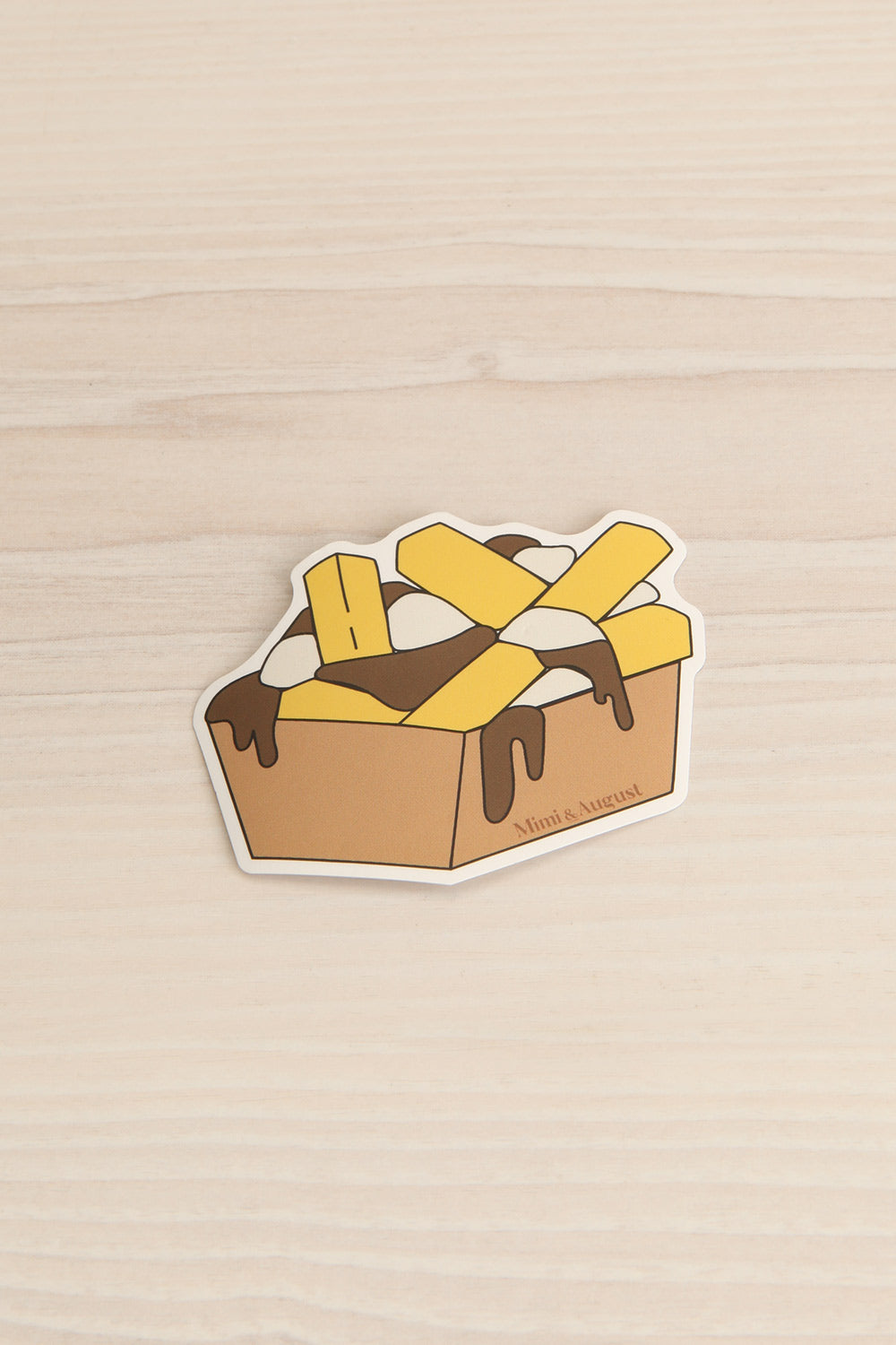 Poutine Sticker | Maison garçonne view