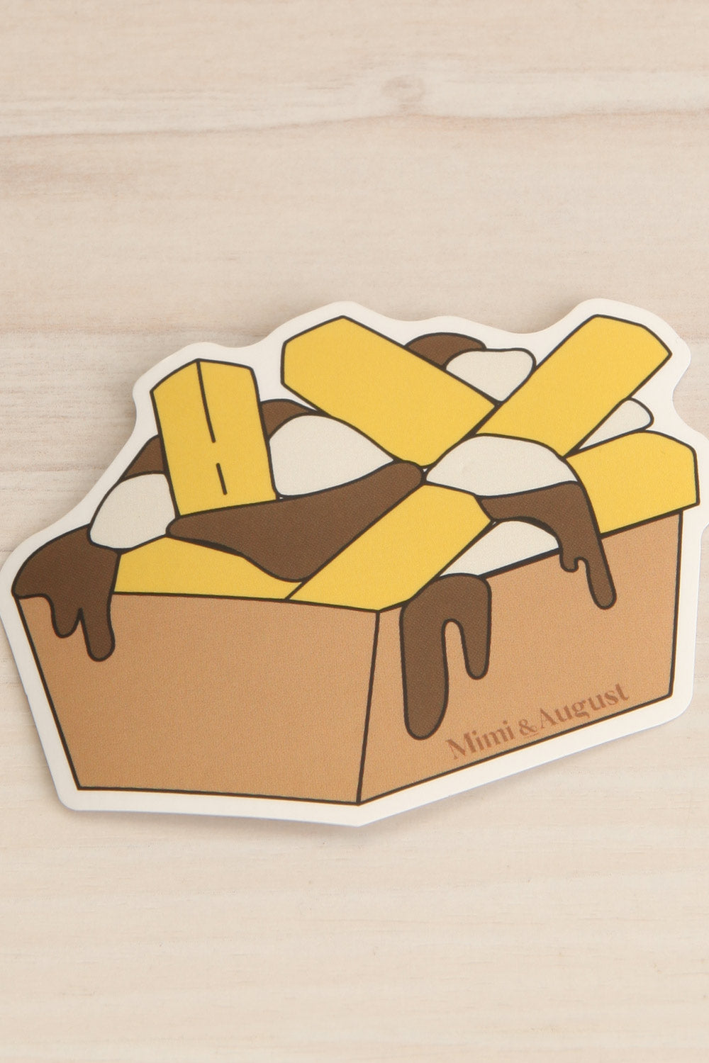 Poutine Sticker | Maison garçonne