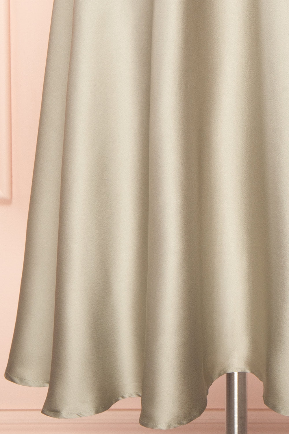 Prudence Sage Tie-Back Midi Dress | Boutique 1861 bottom