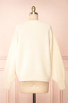 Reese Ivory Oversized Sweater | Boutique 1861 back view