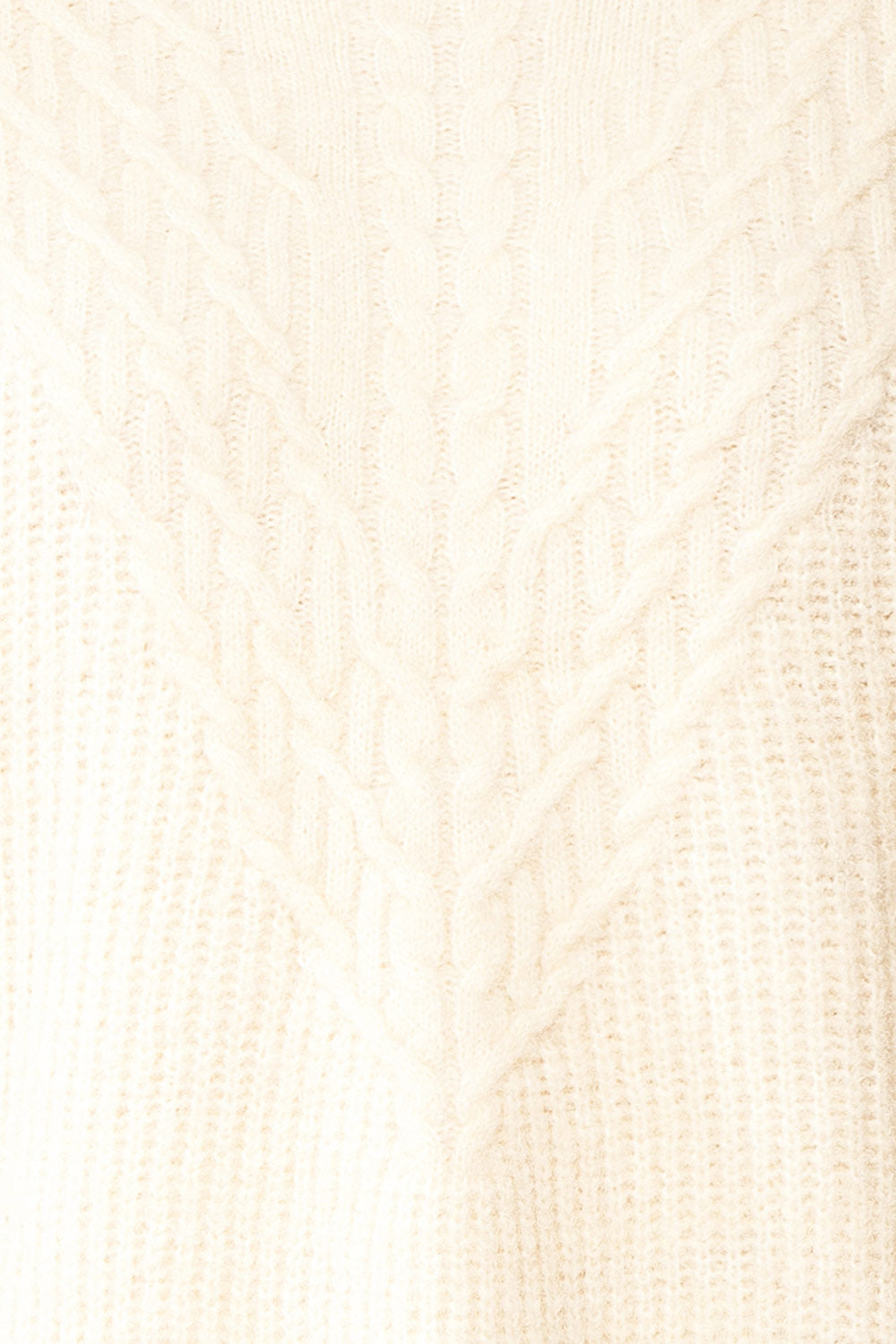 Reese Ivory Oversized Sweater | Boutique 1861 fabric