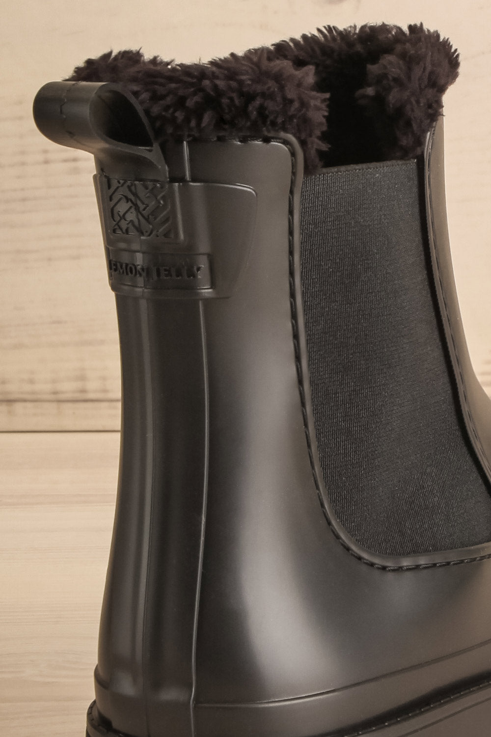 Renie Black Faux-Fur Lined Winter Boots | La petite garçonne