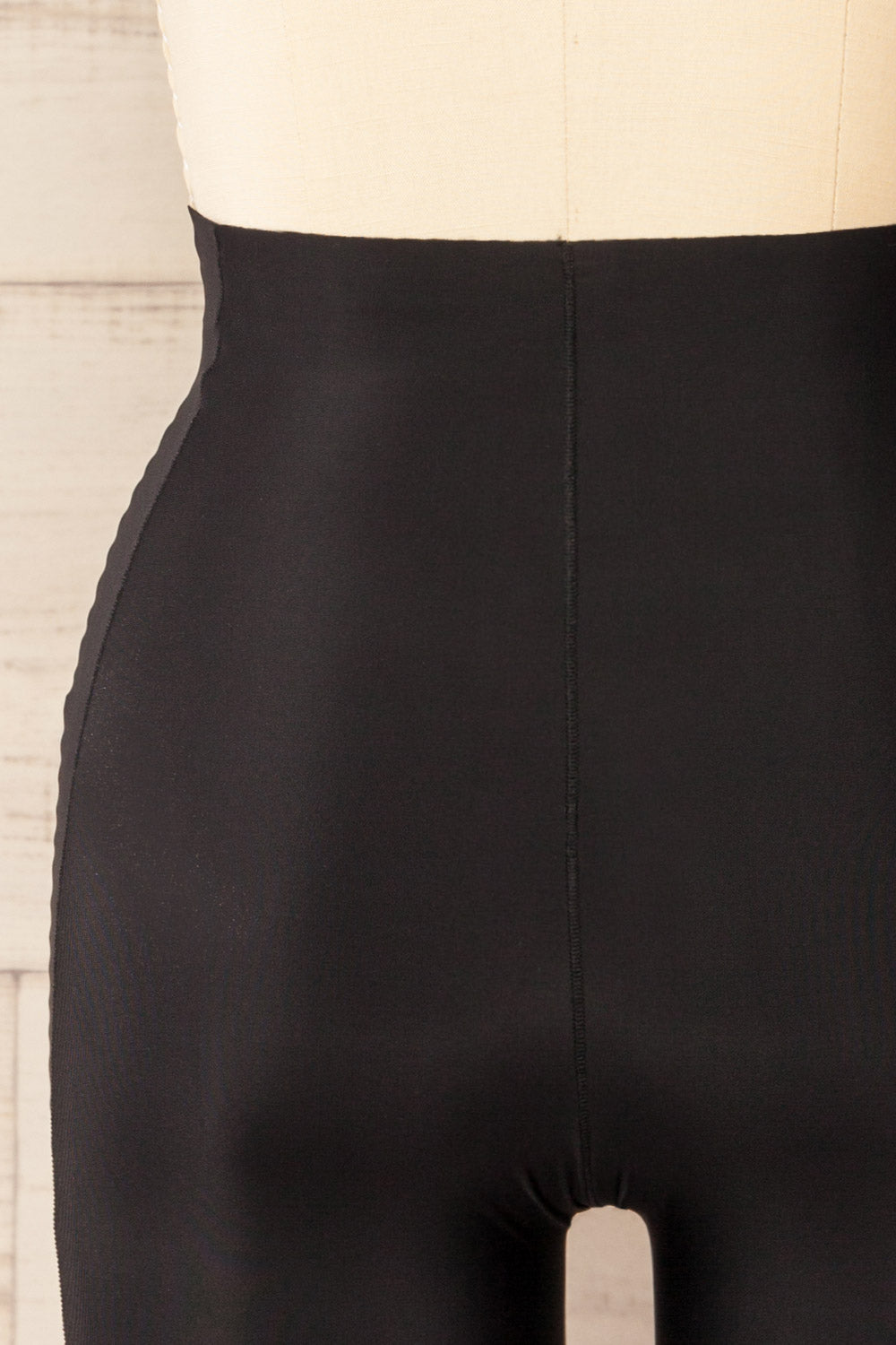 Rhys Black Slip Shorts | La petite garçonne back