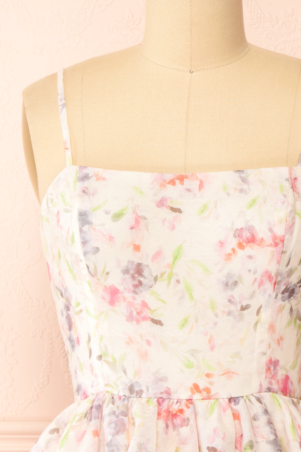 Ripley Short Floral Organza Dress | Boutique 1861 front