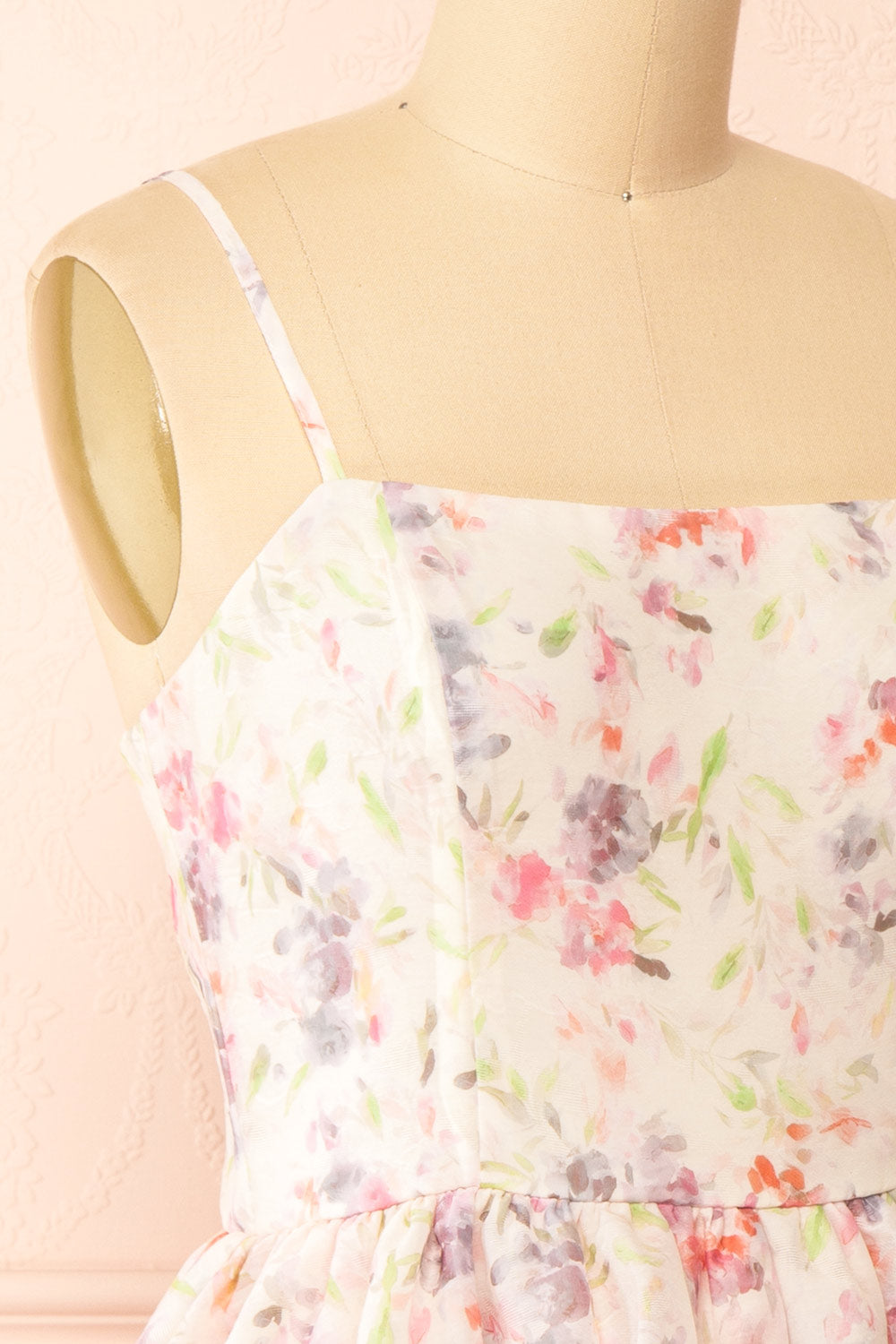 Ripley Short Floral Organza Dress | Boutique 1861 side