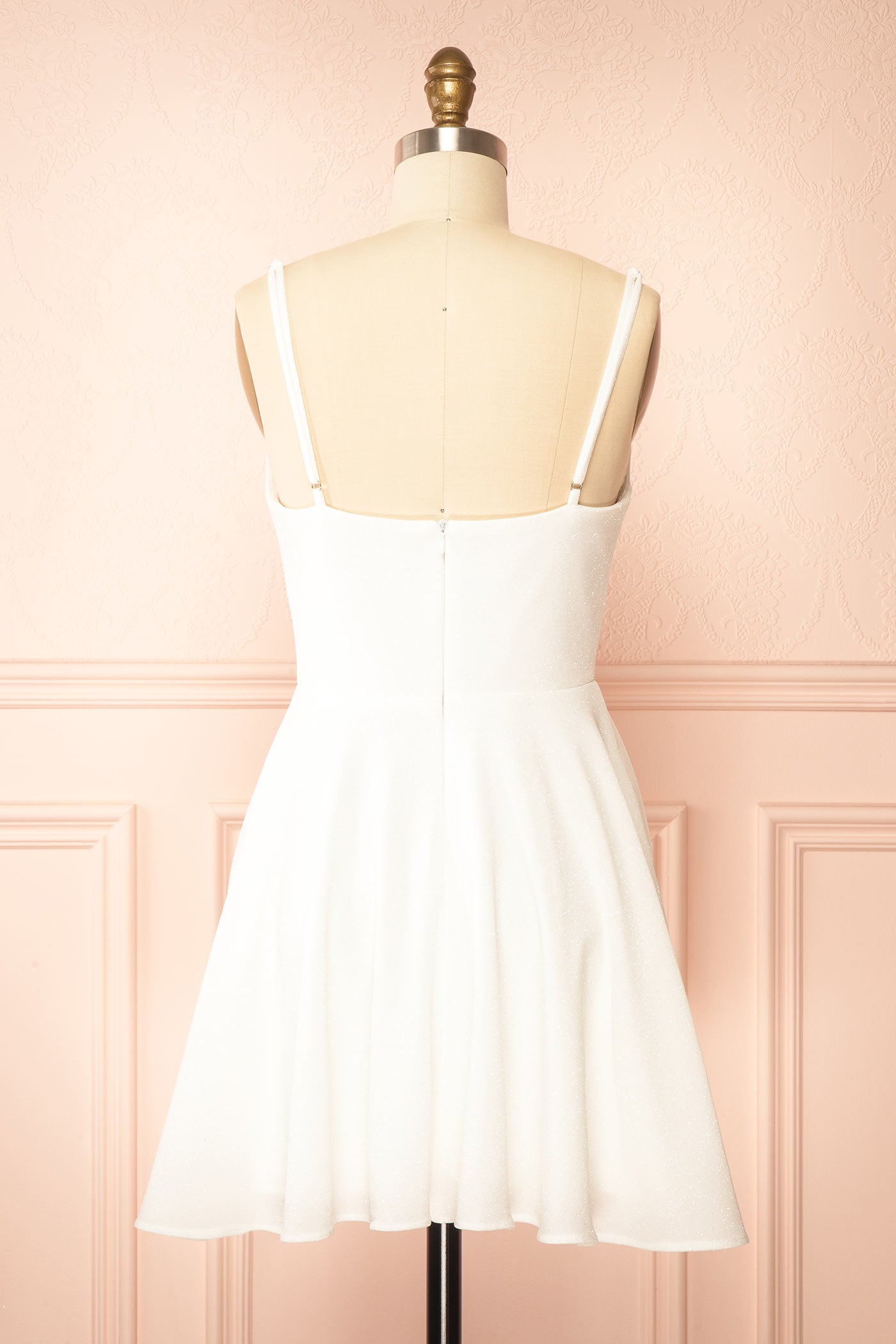 Rohan | Short Sparkly Wedding Dress with Pockets