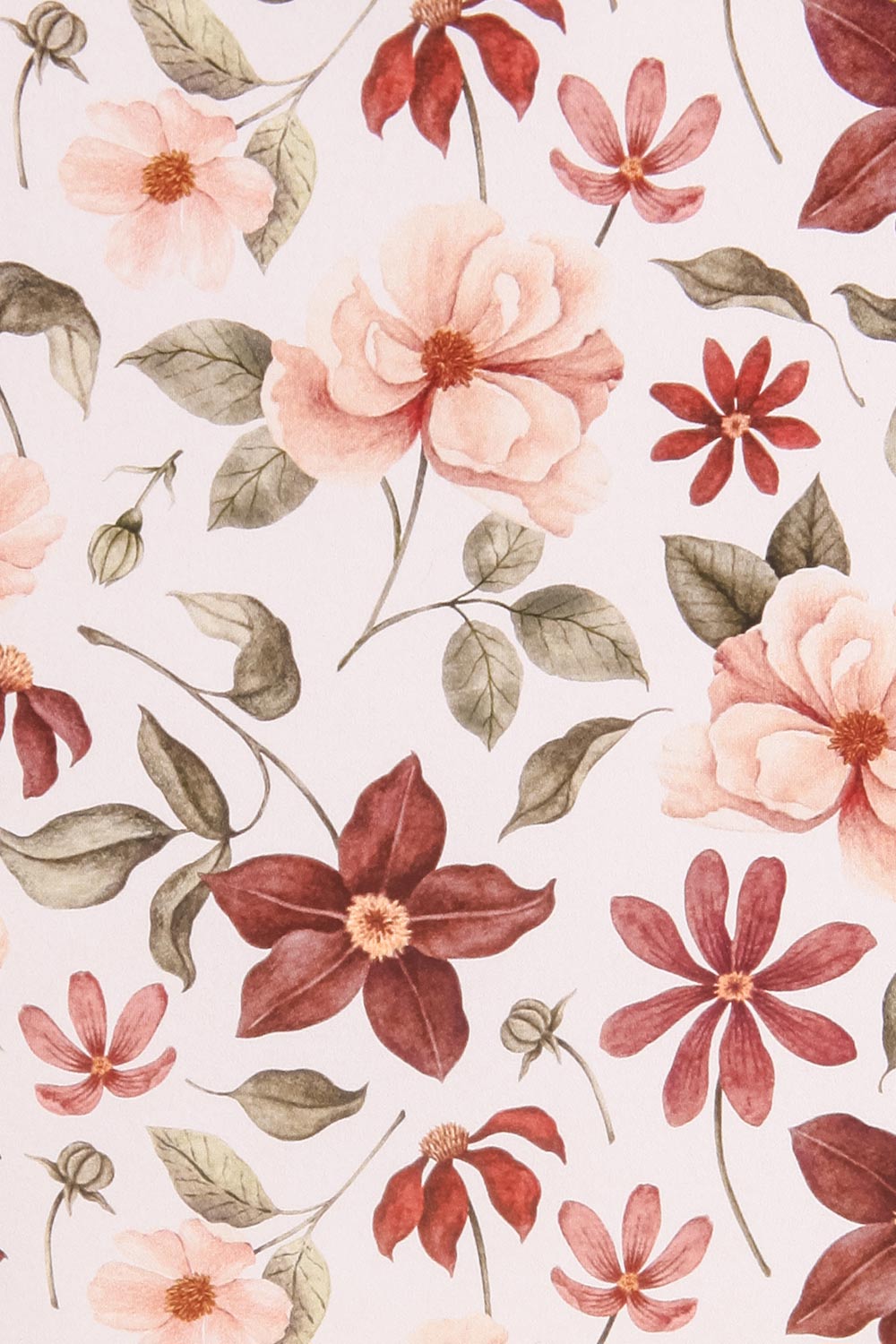 ROSES ET FLEURS BOURGOGNE | CARTE close-up