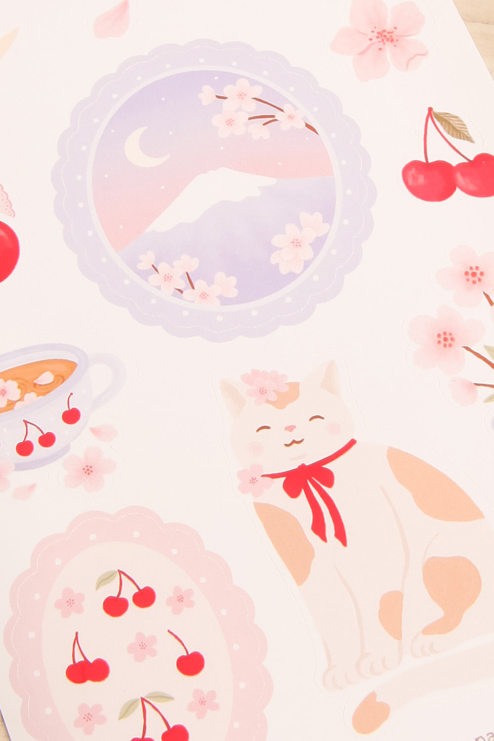 SAKURAS | AUTOCOLLANTS close-up