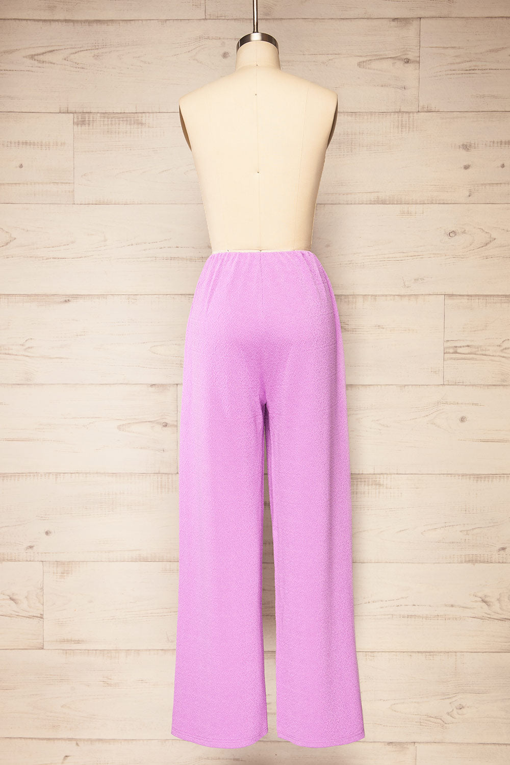Salaberry | Lilac Knit Wide-Leg Pants