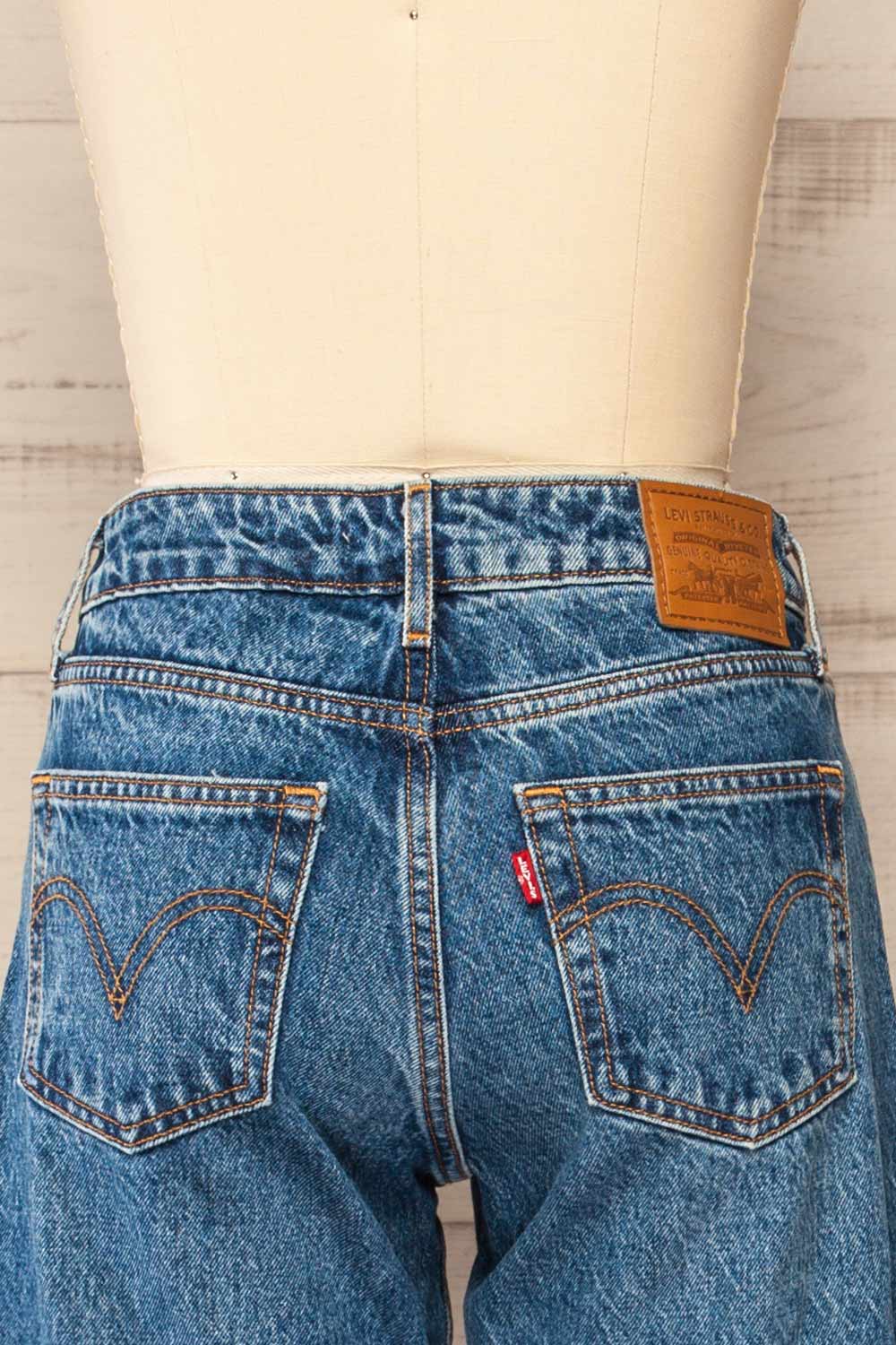 Saltilo Wide-Leg Low-Rise Jeans | La petite garçonne back