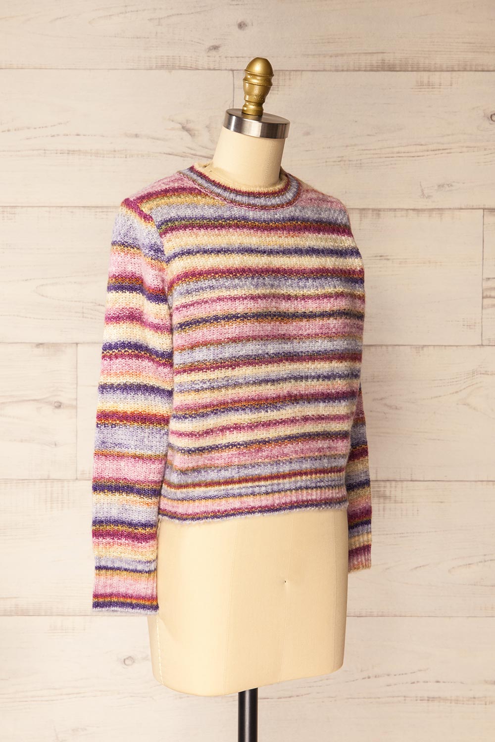 Samfya Short Colorful Sweater | La petite garçonne side view