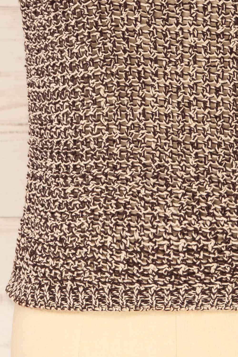 Sancola Brown Crochet Tank Top | La petite garçonne bottom