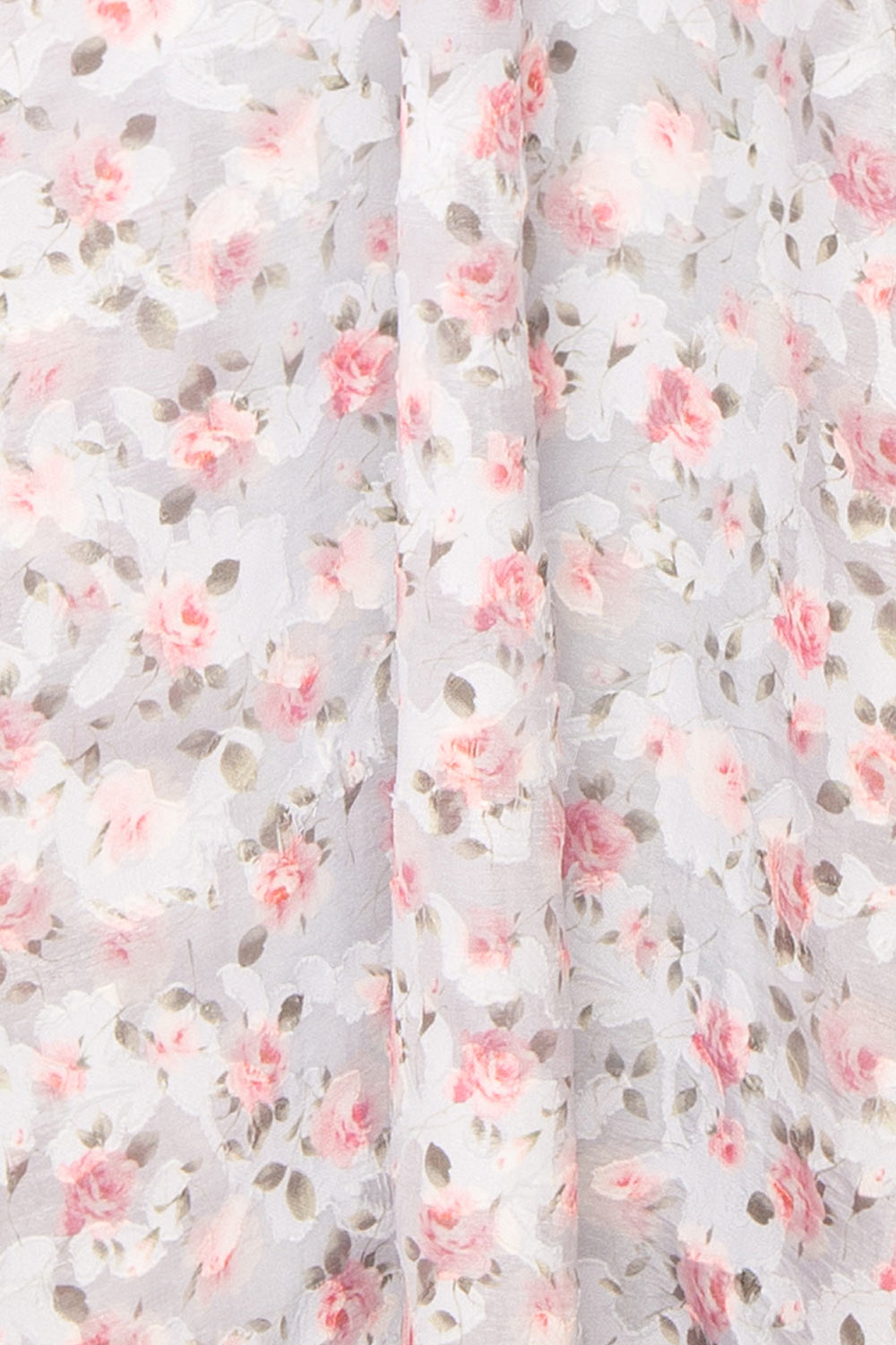 Saphira Blue Bustier Floral Midi Dress | Boutique 1861 fabric