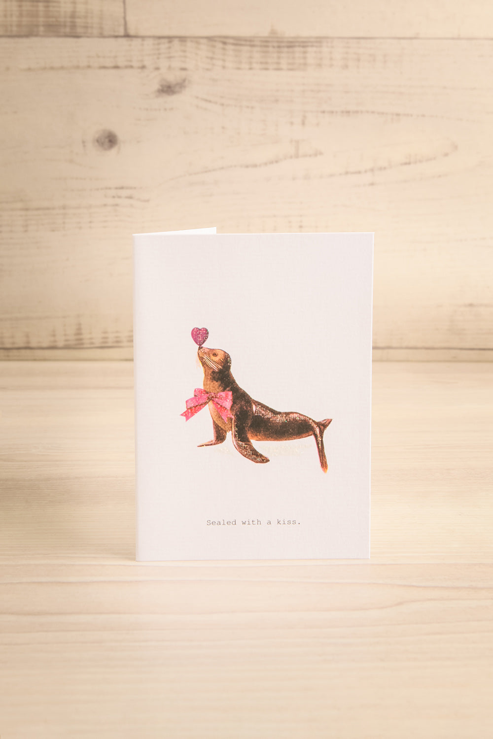 CARTE DE SOUHAITS | SEALED WITH A KISS