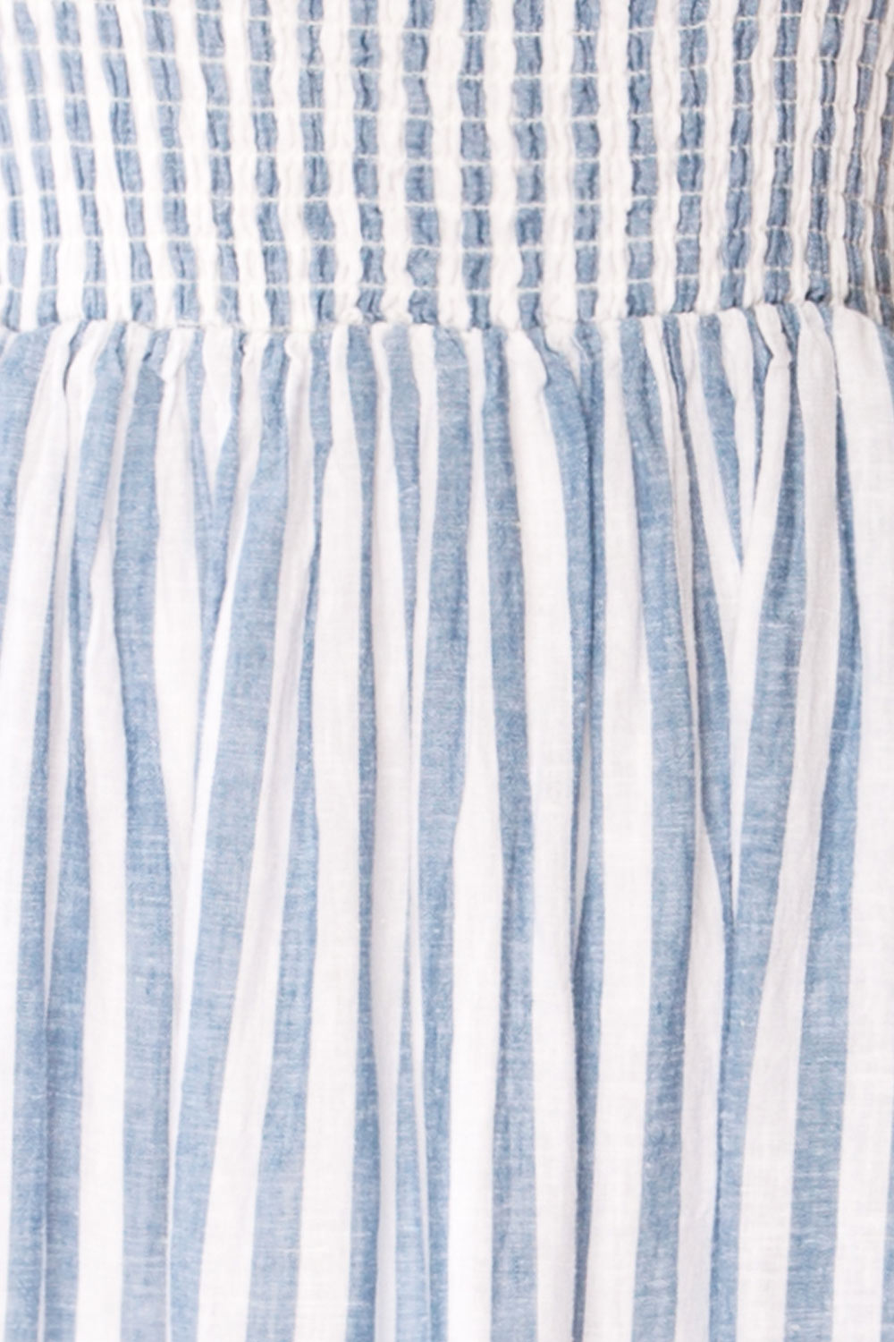 Sedona Long Striped Dress with Pockets | La petite garçonne fabric