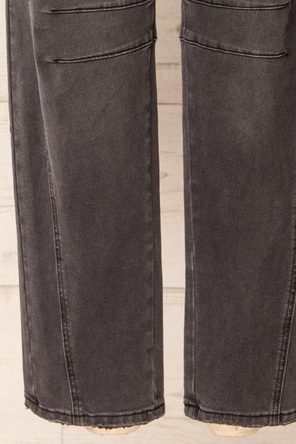 Singleton Washed Grey Barrel-Leg Jeans | La petite garçonne bottom