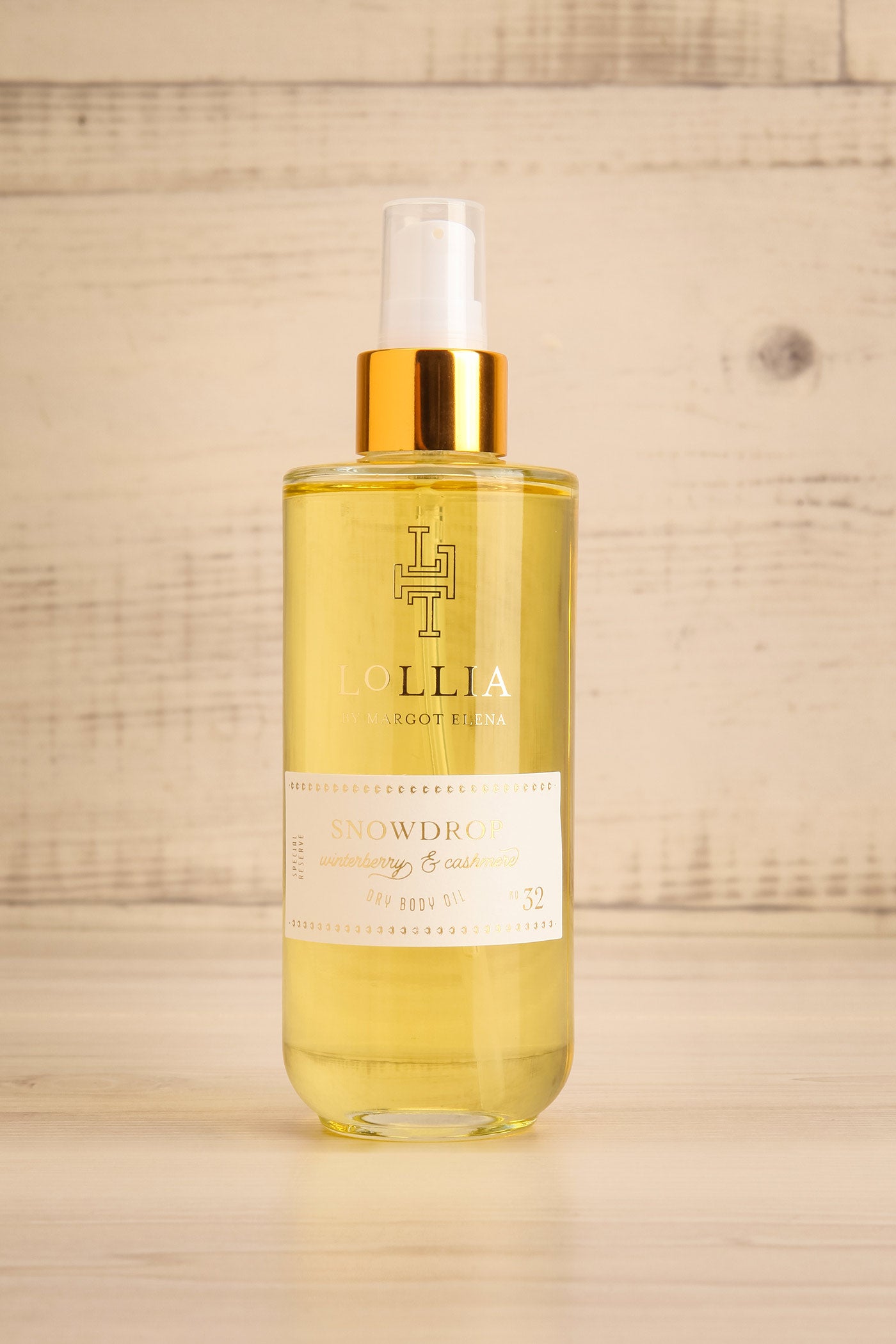 Snowdrop Dry Body Oil | Maison garçonne bottle