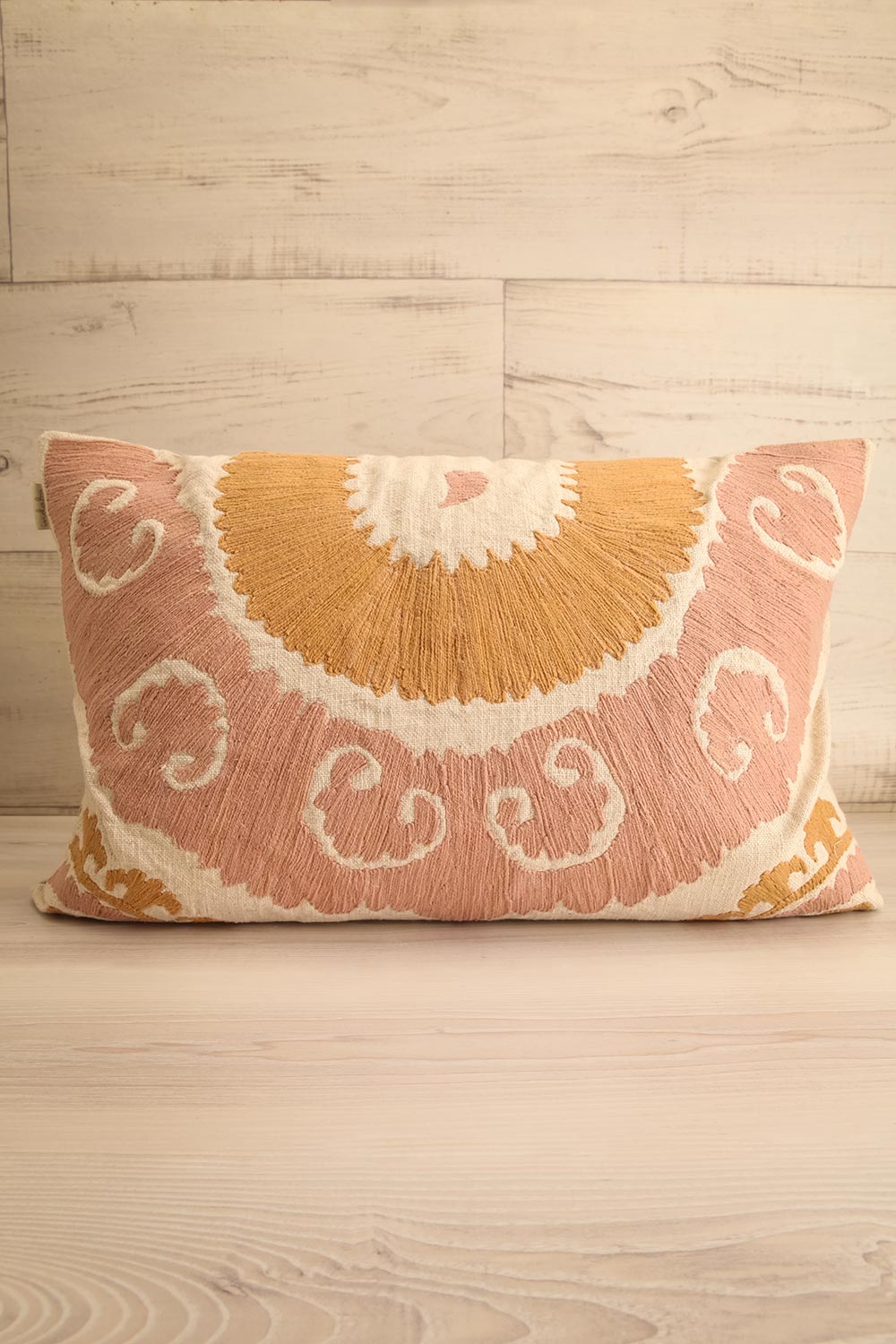 Solecito Embroidered Pillow | Maison garçonne view