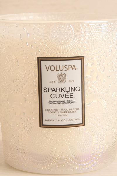 Sparkling Cuvée Candle & Diffuser Gift Set | Maison garçonne candle close-up