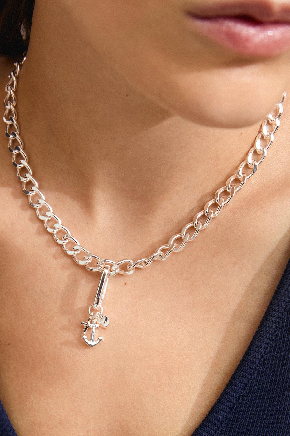 Temae Silver Symbol Charms | La petite garçonne model