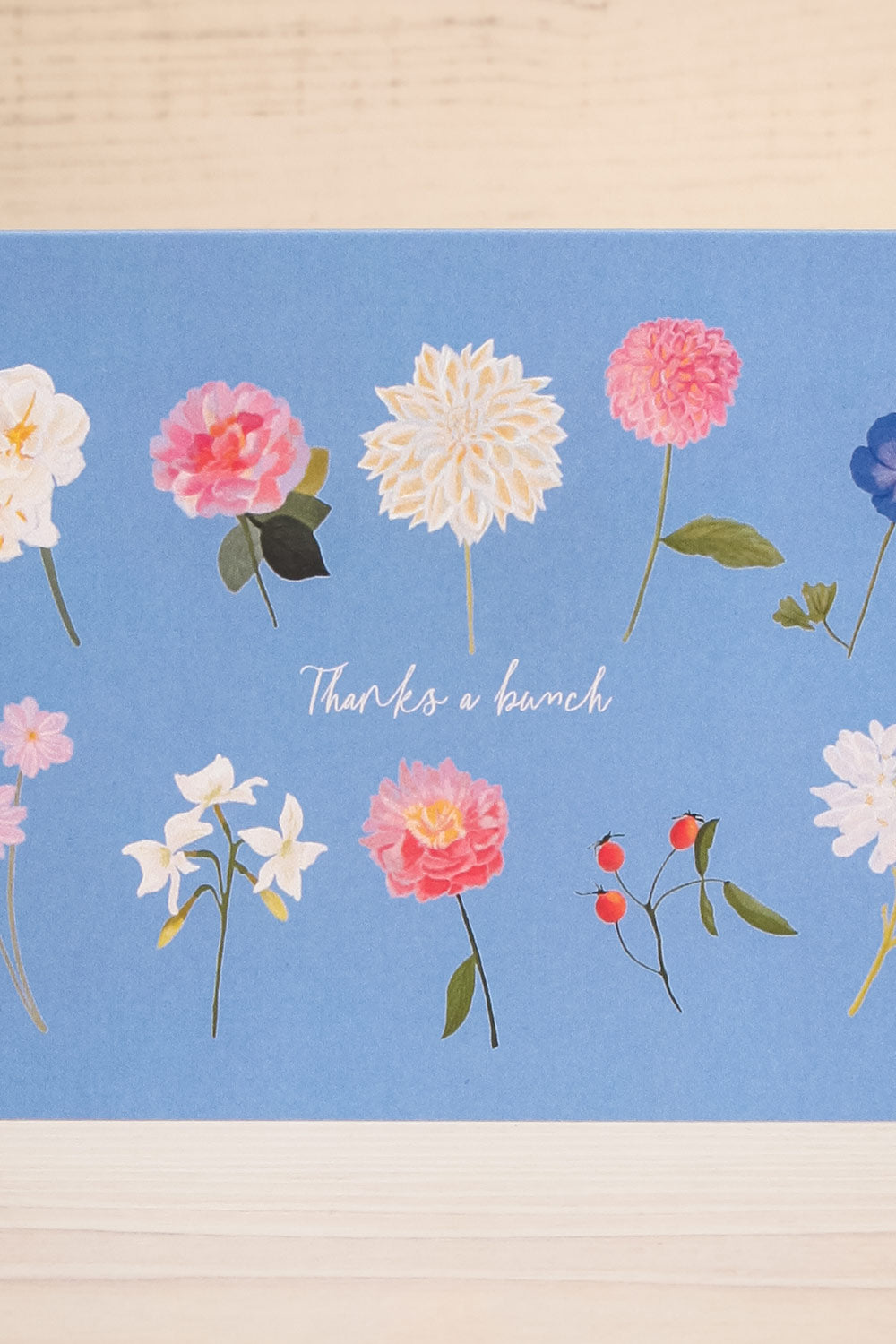 Thanks a Bunch Flowers | Greeting Card