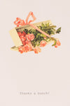 Thanks a Bunch Roses Small Greeting Card | Maison garçonne close-up