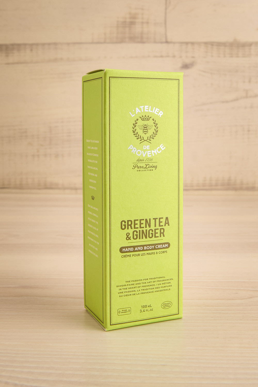 The Vert et Gingembre | Creme Mains et Corps box