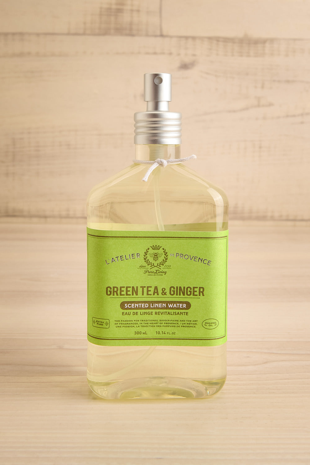 The Vert et Gingembre | Eau de Linge | maison garçonne bottle
