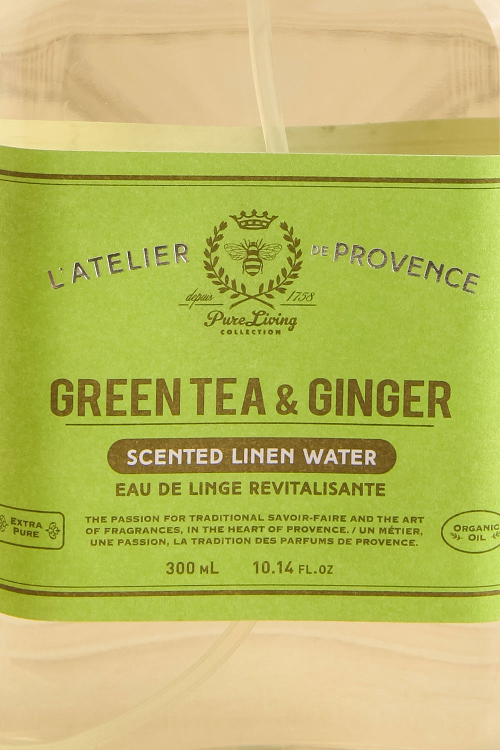 The Vert et Gingembre | Eau de Linge | maison garçonne label