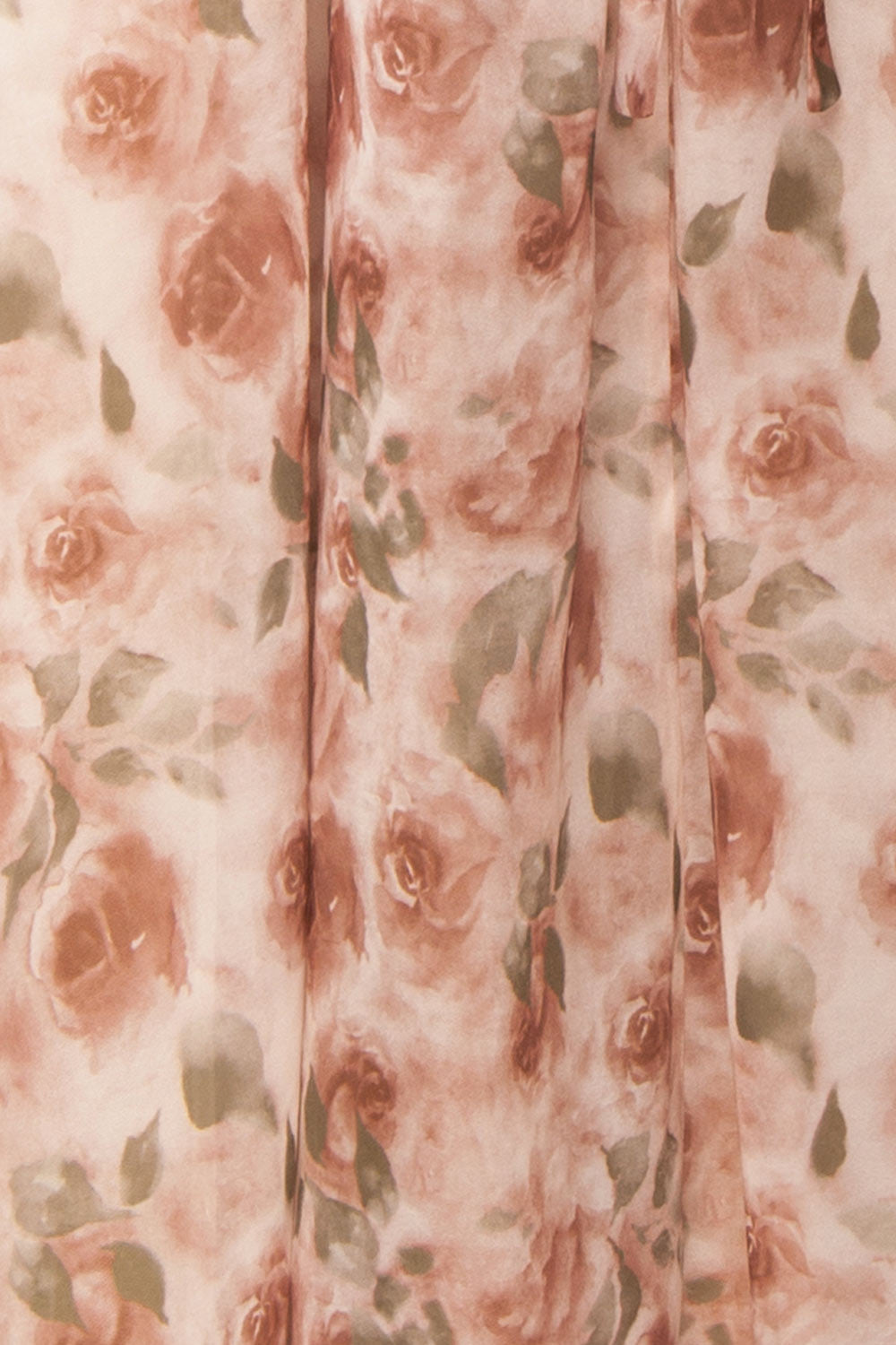 Themis Long Floral Dress with Sweetheart Neckline | Boutique 1861 fabric