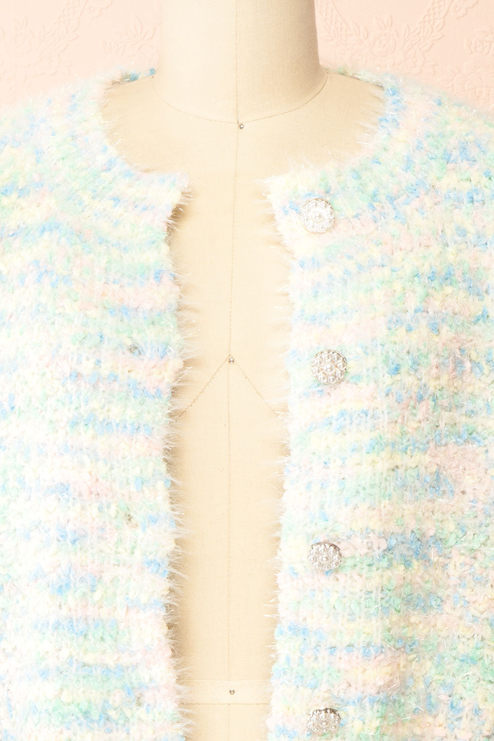 Theophilia Sparkling Pastel Mix Cardigan | Boutique 1861 open