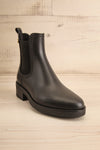 Thornbury Black Matte Ankle Rain Boots | La petite garçonne front view