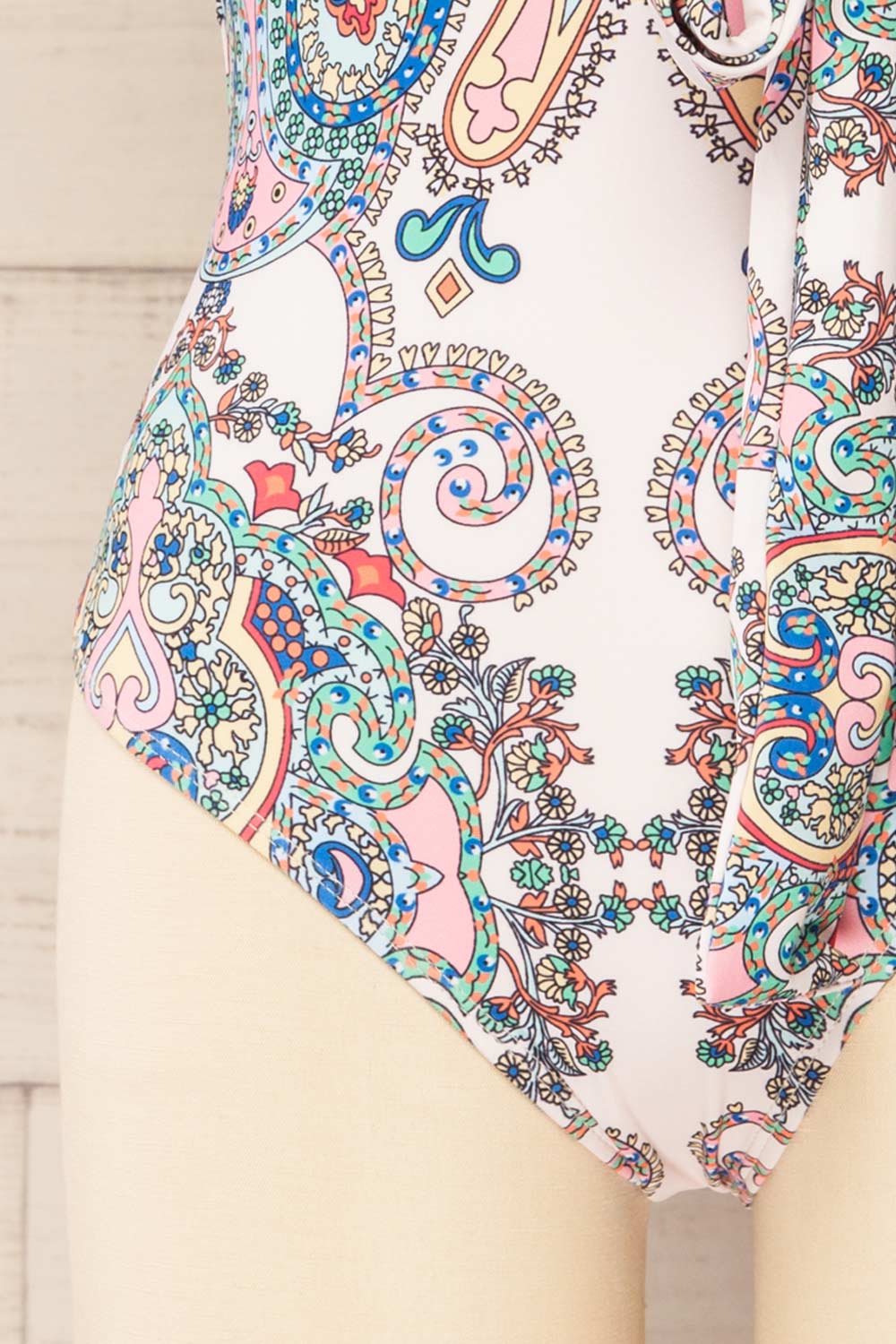 Tijuana One-piece Paisley Swimsuit | La petite garçonne bottom