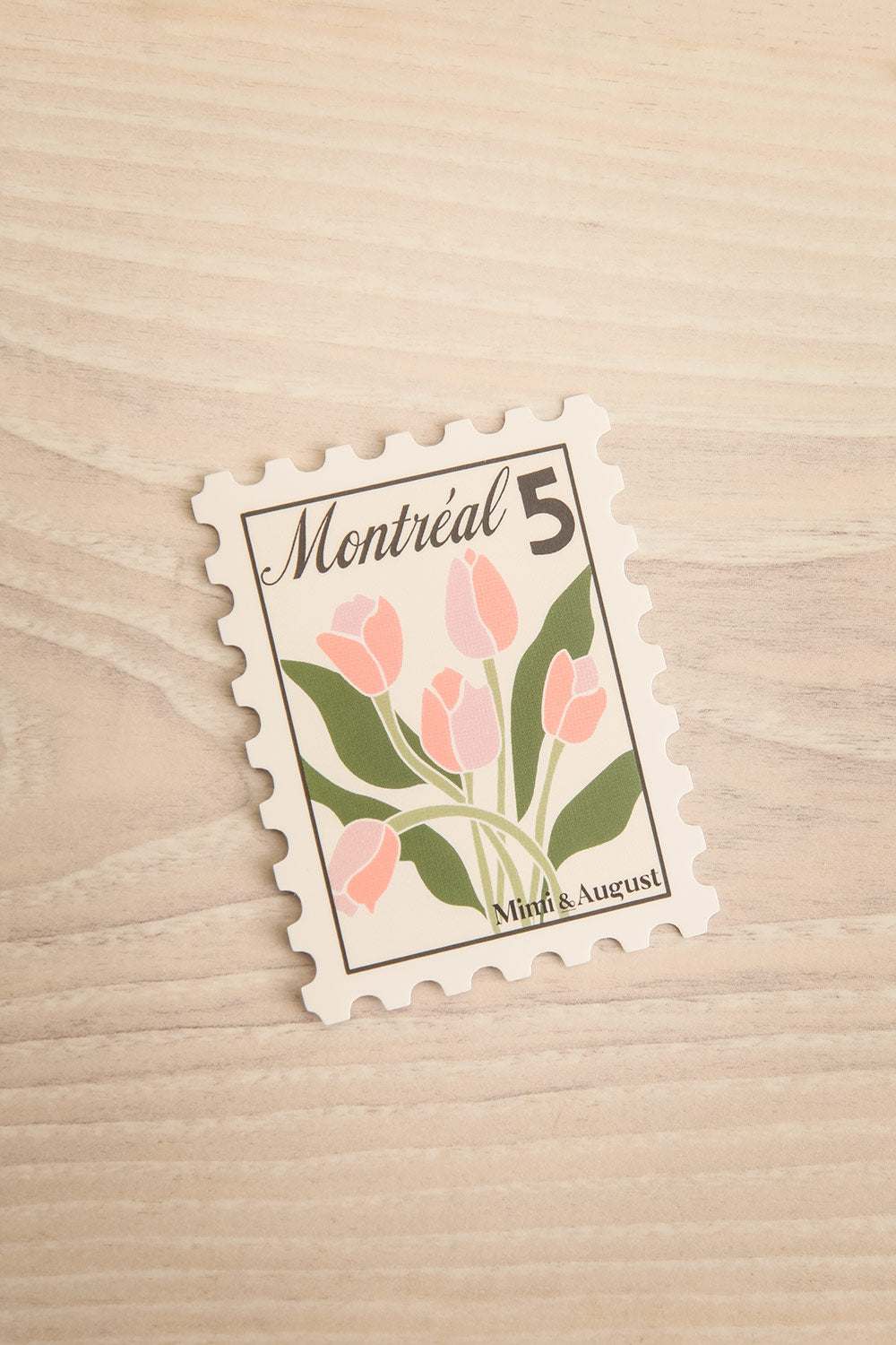 Montréal Stamp Stickers | Maison garçonne view