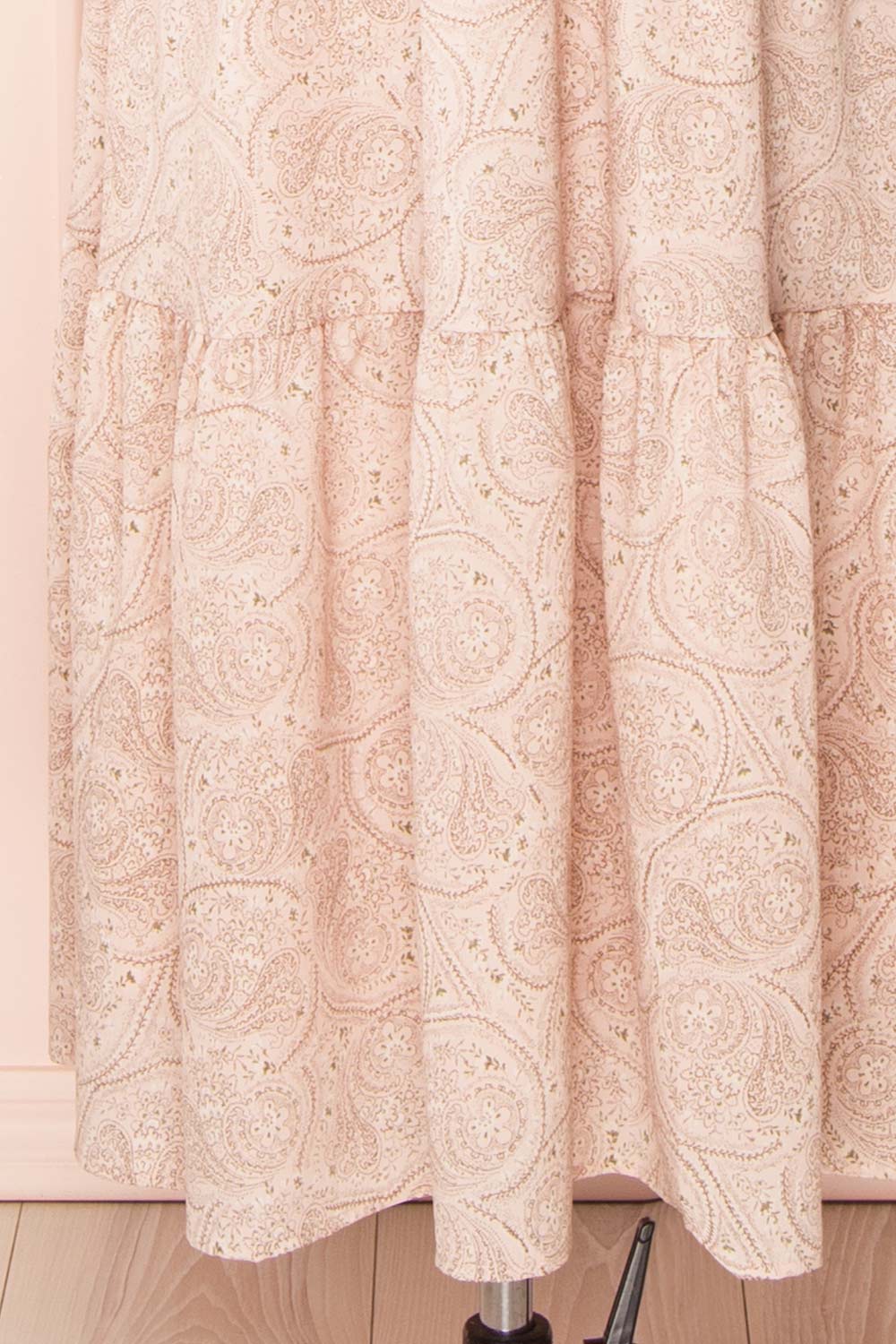 Ting Pink Paisley Maxi Dress | Boutique 1861 bottom